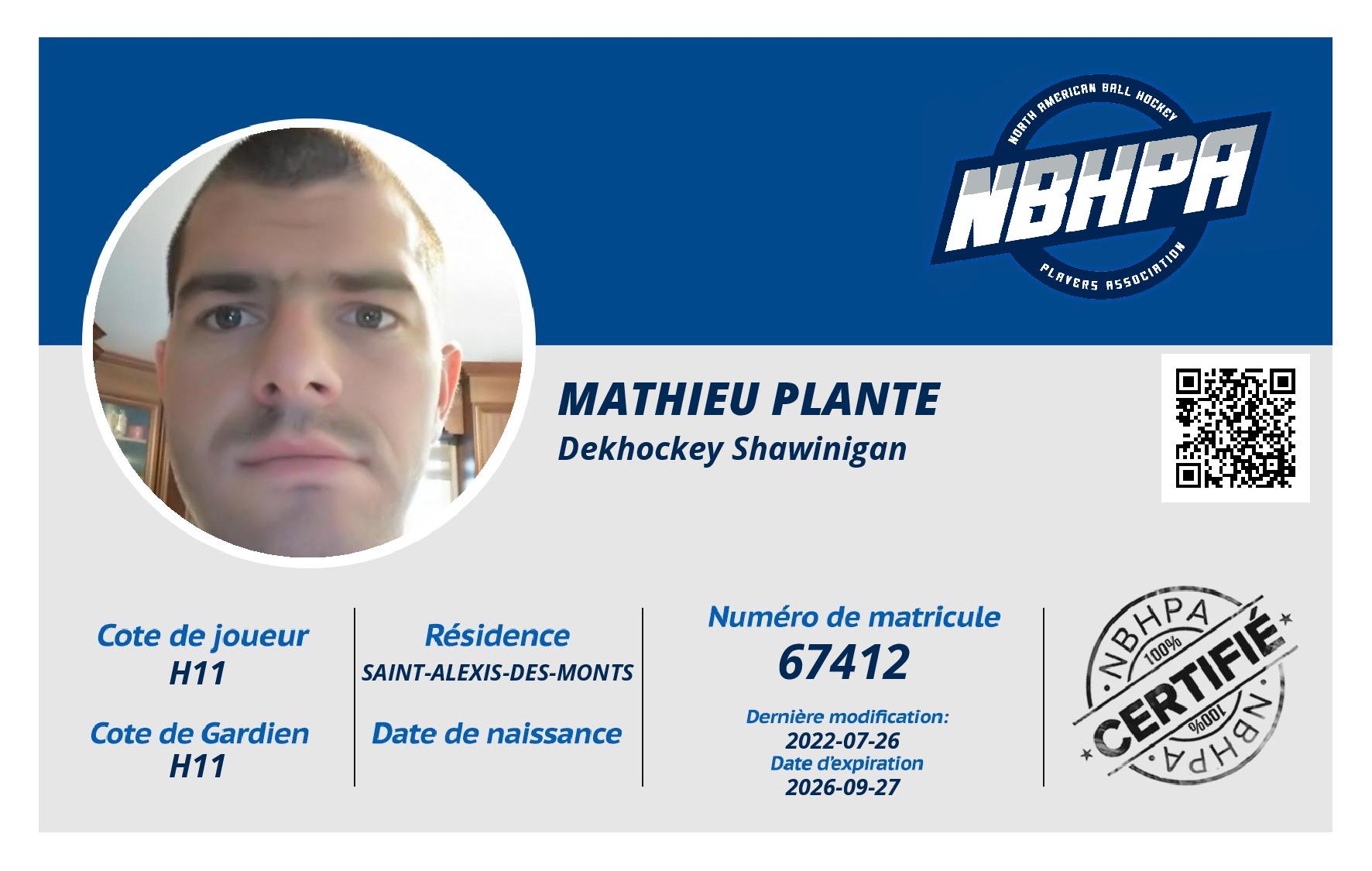 Mathieu Plante