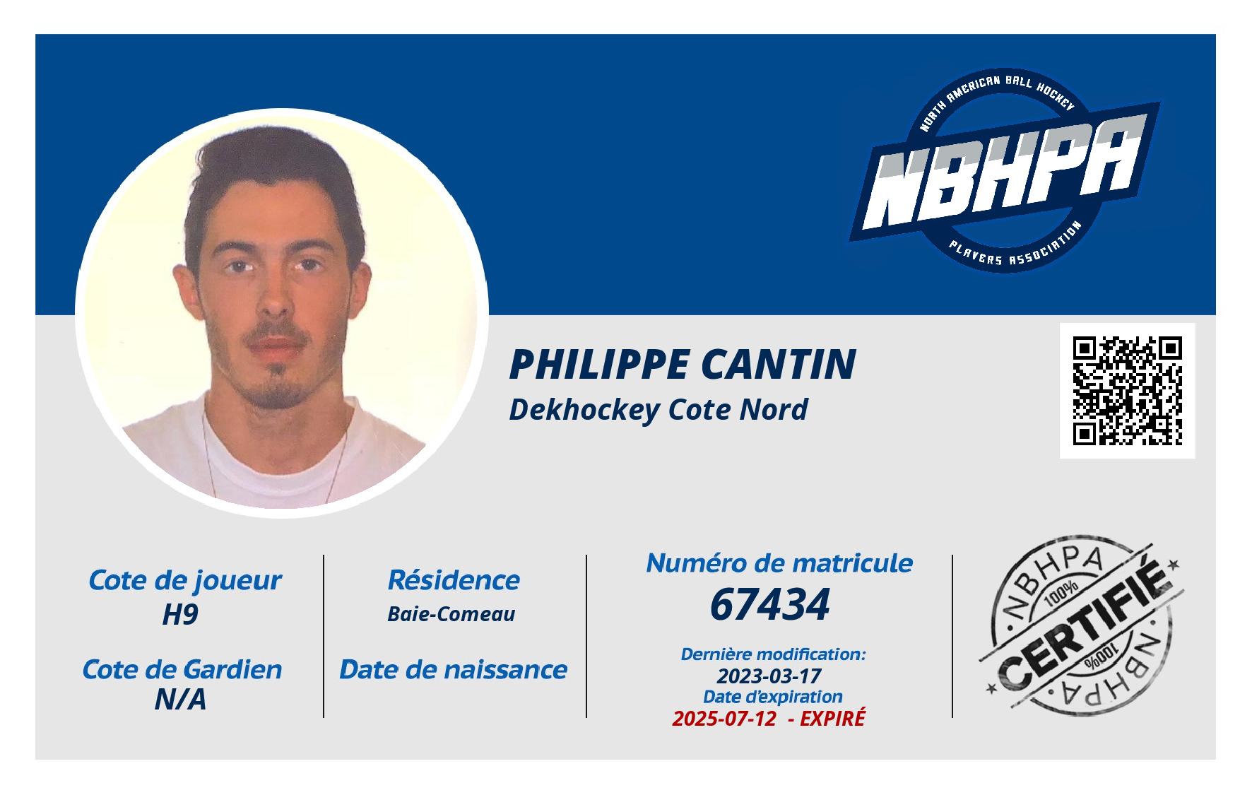 Philippe Cantin