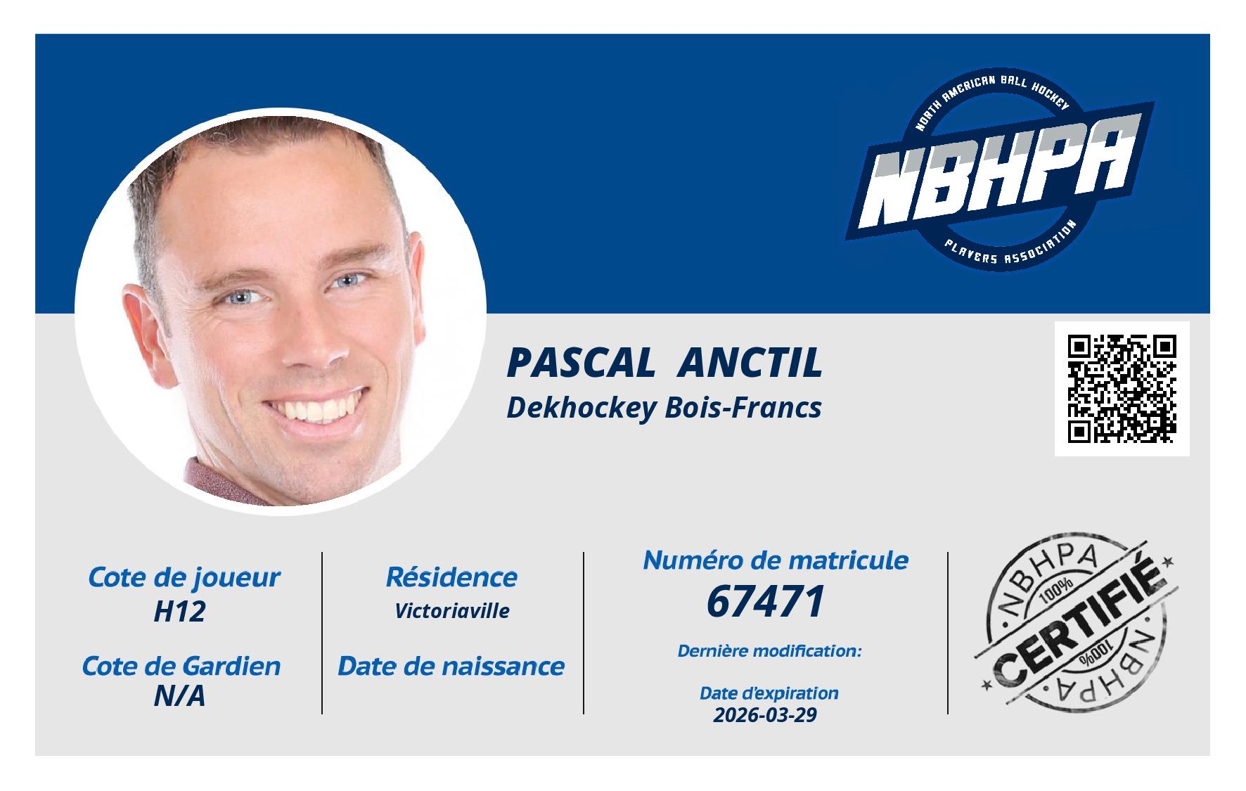 Pascal  Anctil