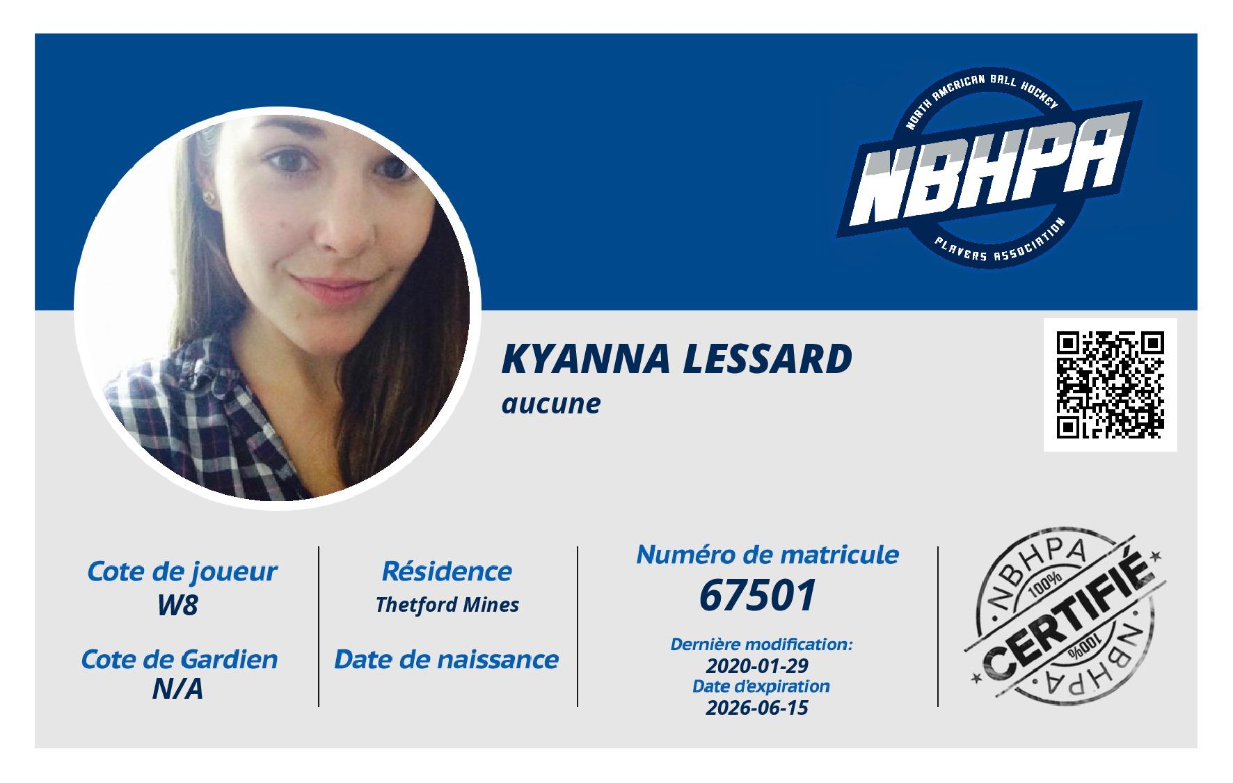 Kyanna Lessard