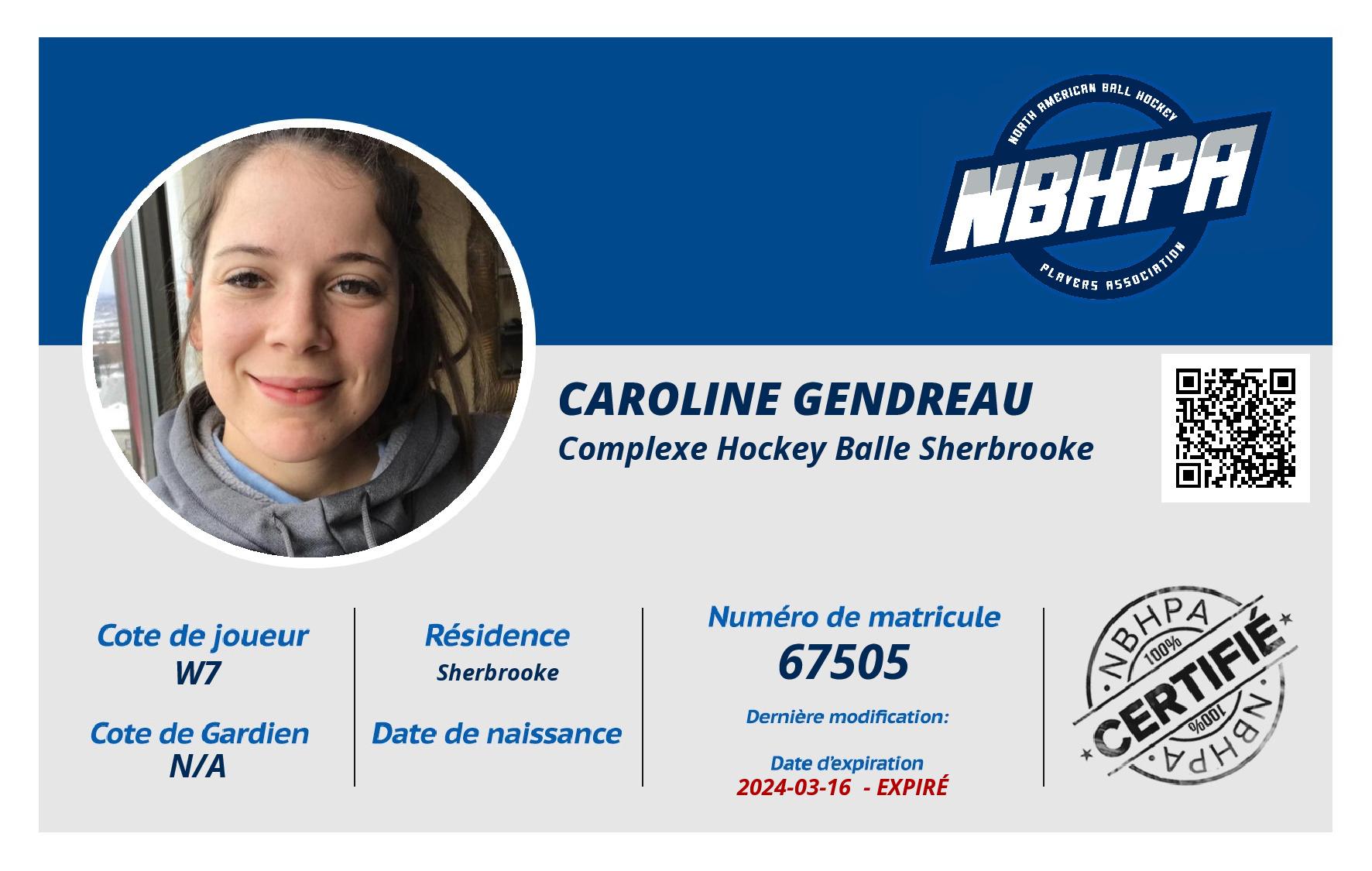 Caroline Gendreau