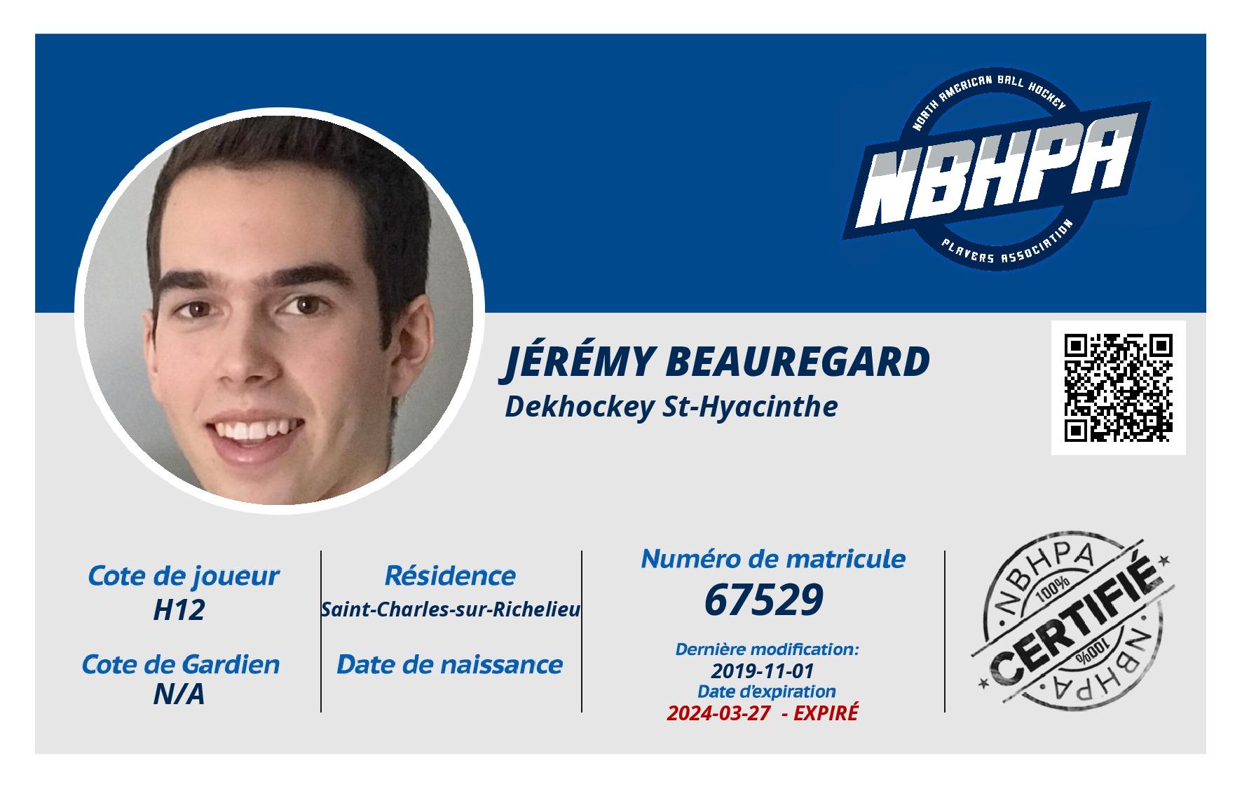 Jérémy Beauregard