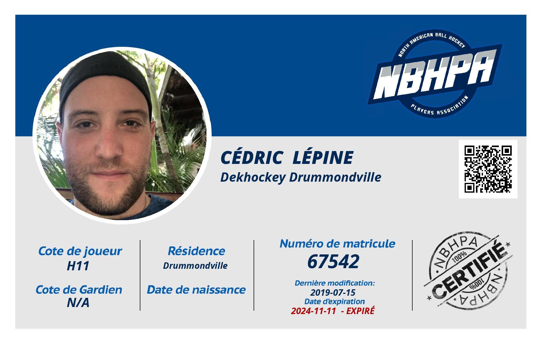 Cédric  Lépine