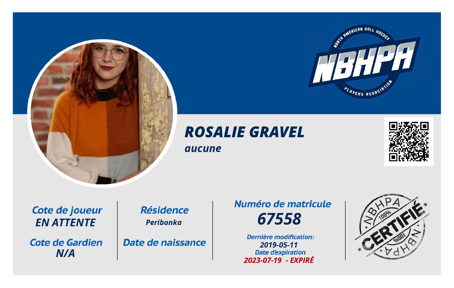 Rosalie Gravel