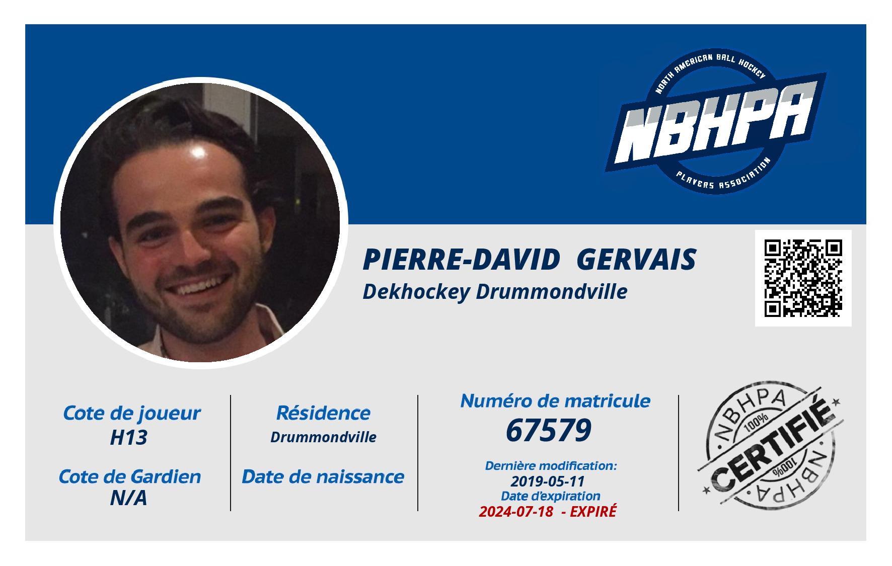 Pierre-David  Gervais