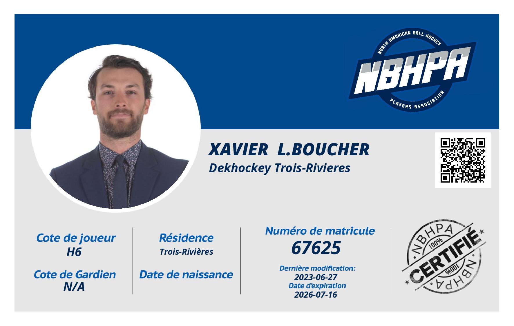 Xavier  L.Boucher