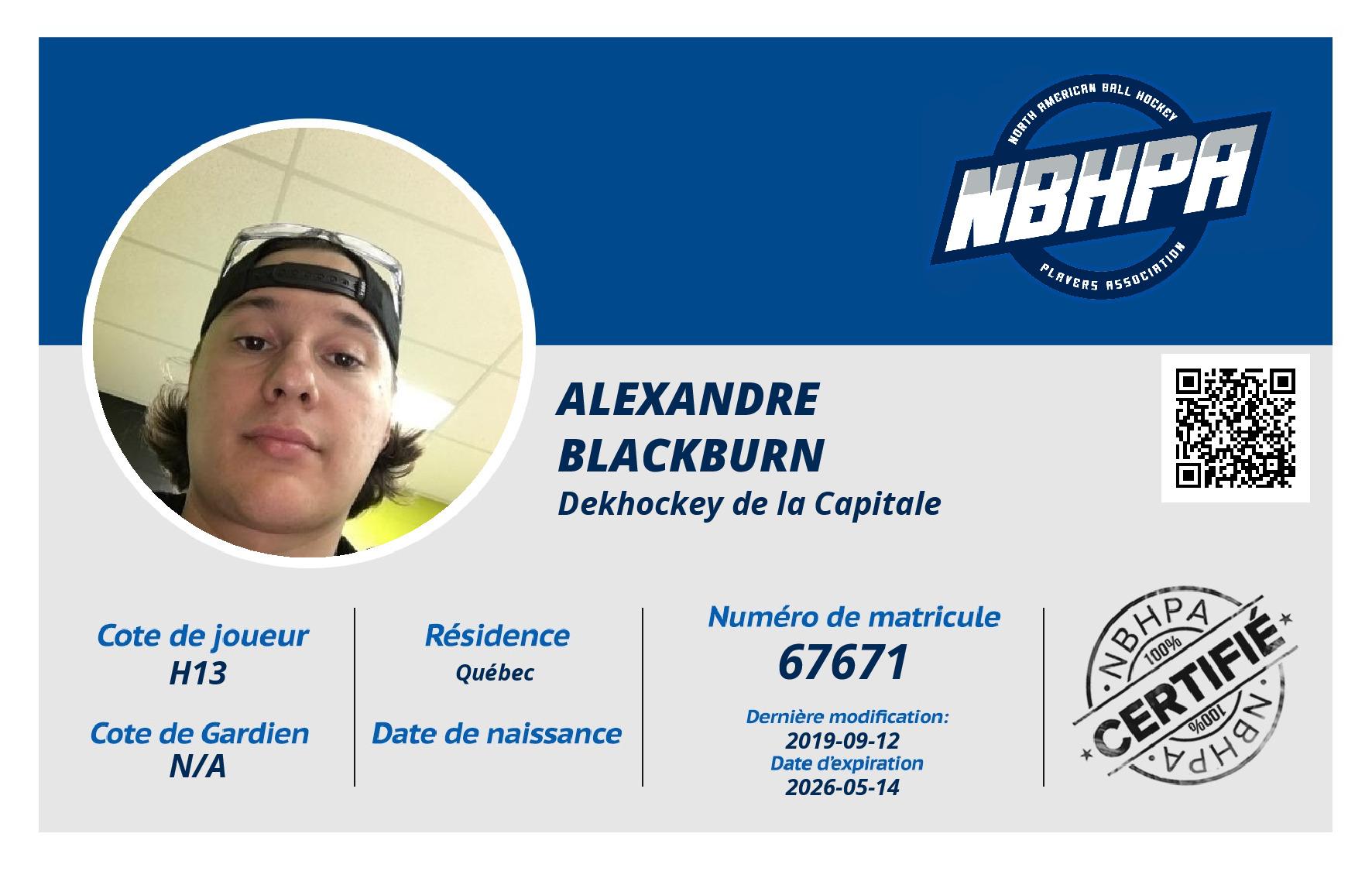Alexandre Blackburn