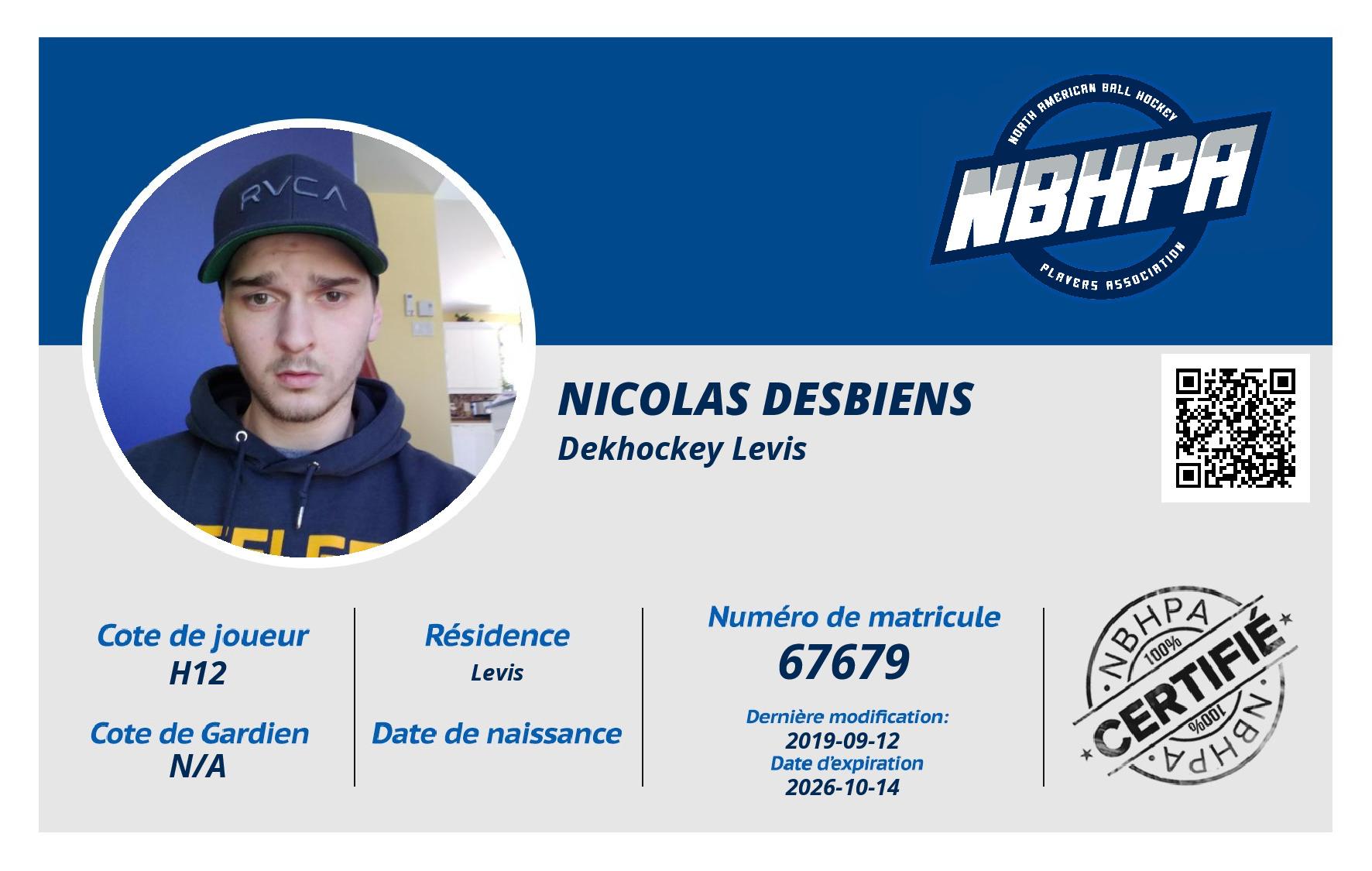 Nicolas Desbiens