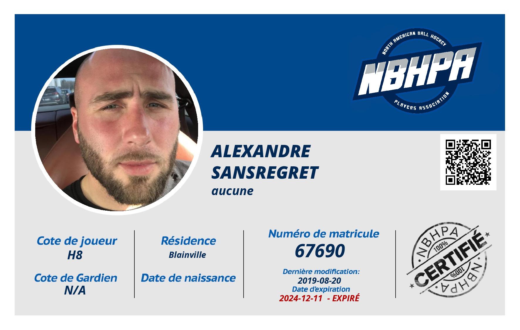 Alexandre Sansregret