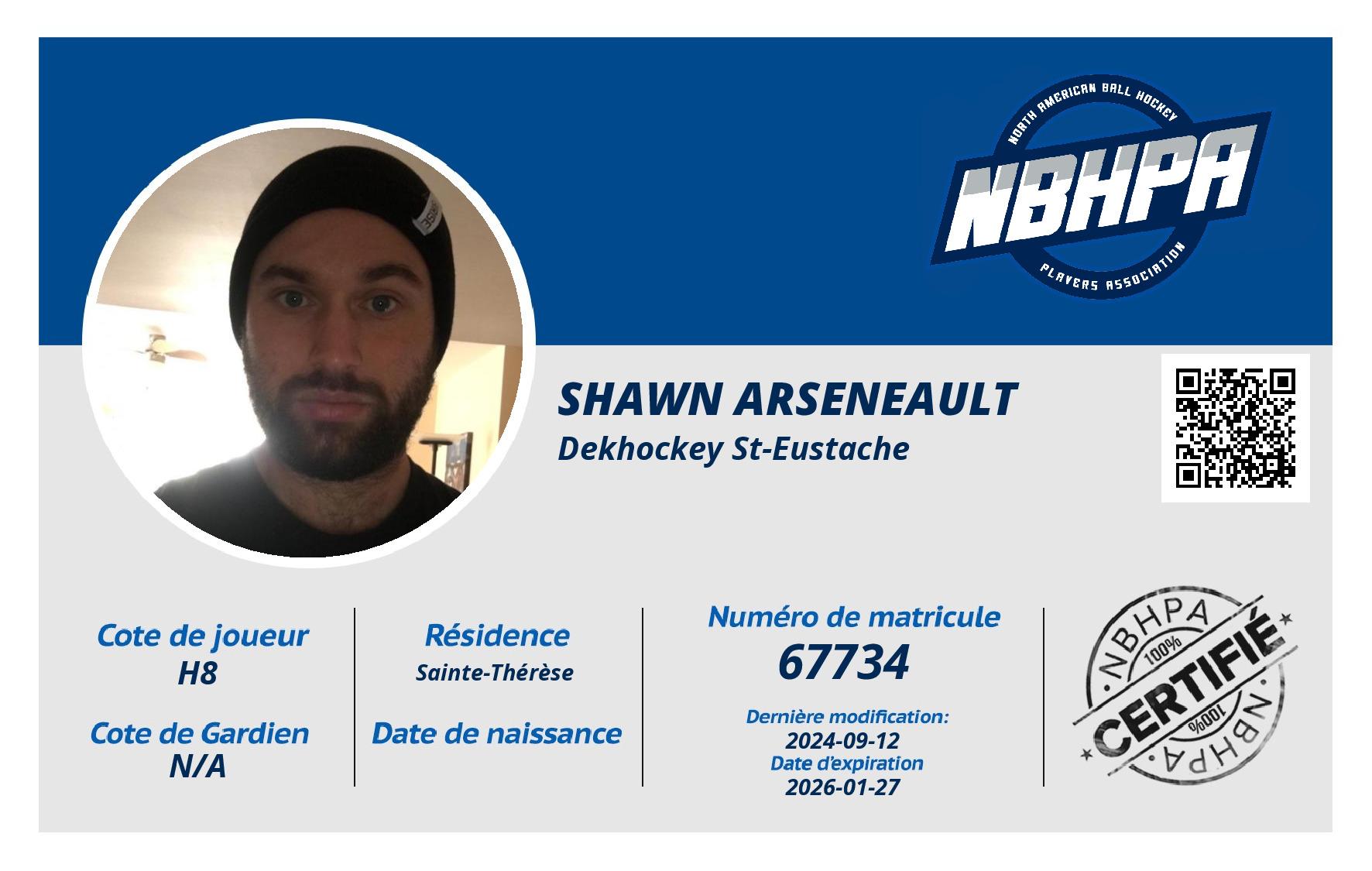 Shawn Arseneault 