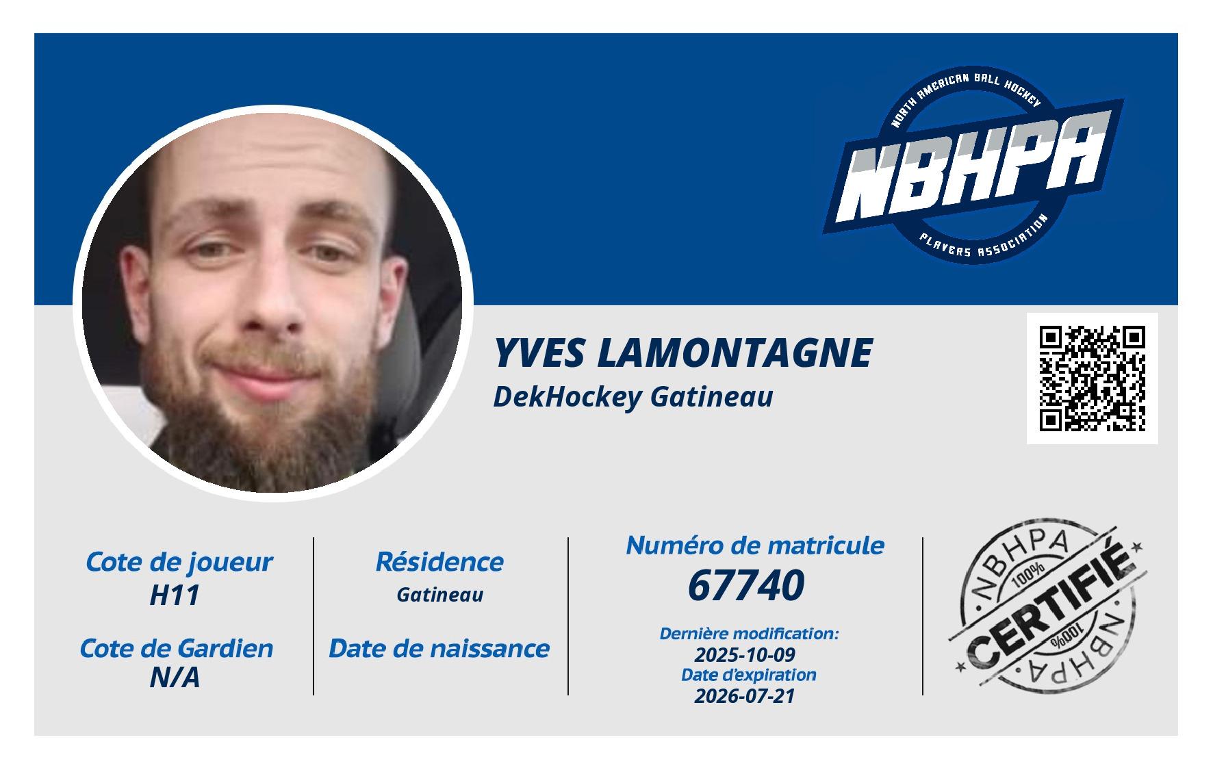 Yves Lamontagne 