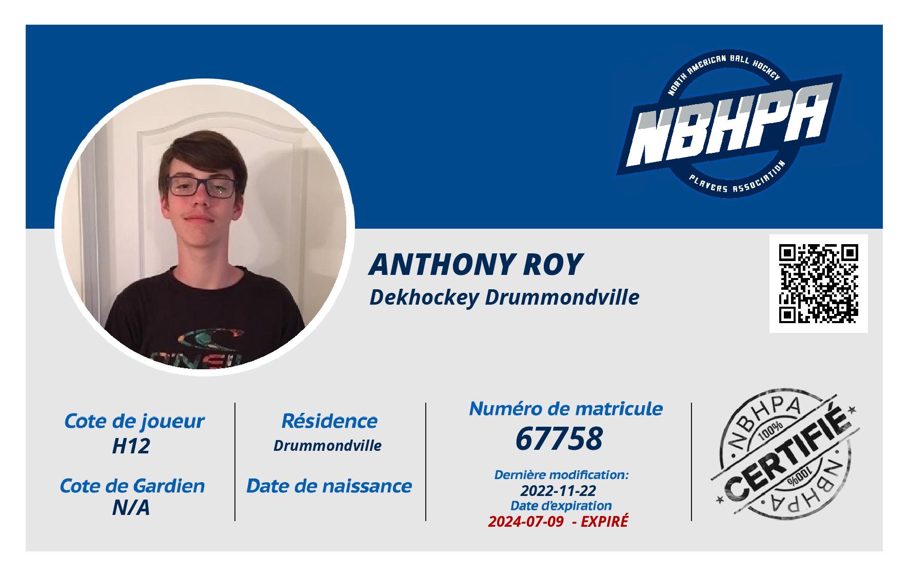 Anthony Roy