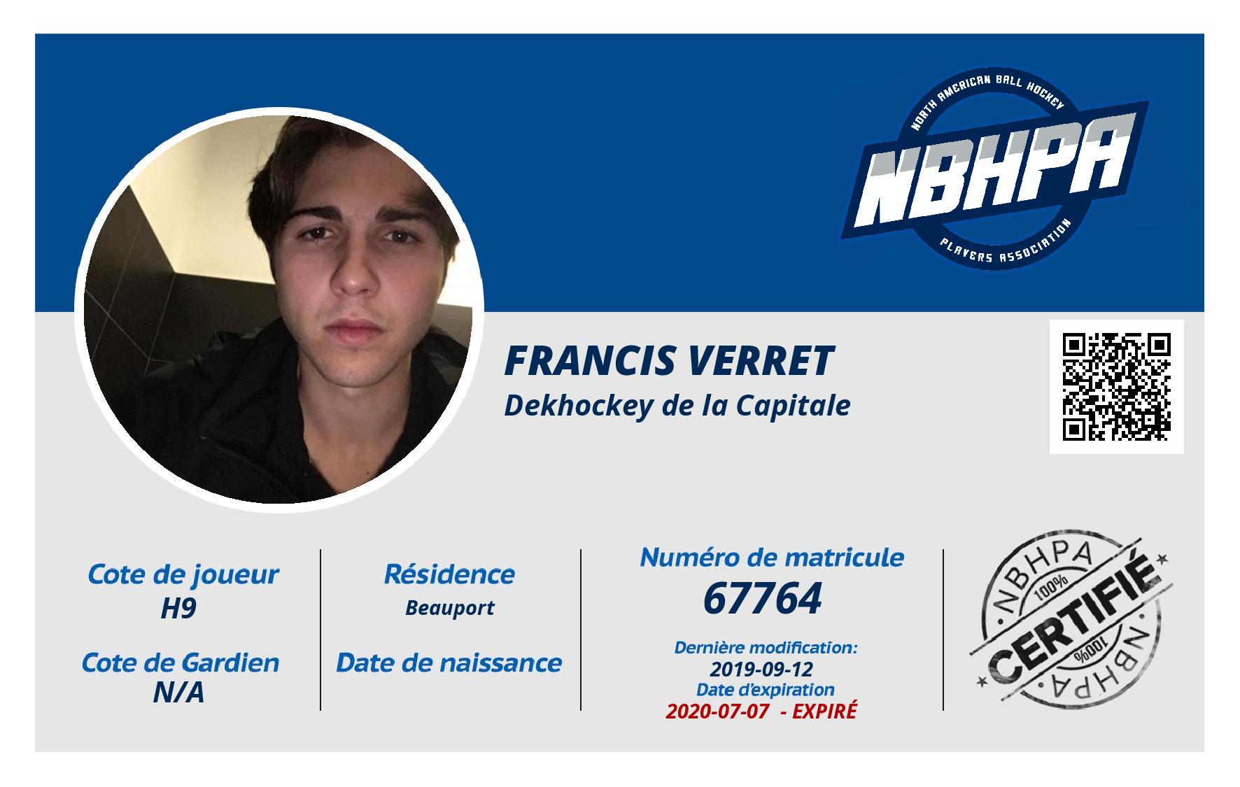 Francis Verret