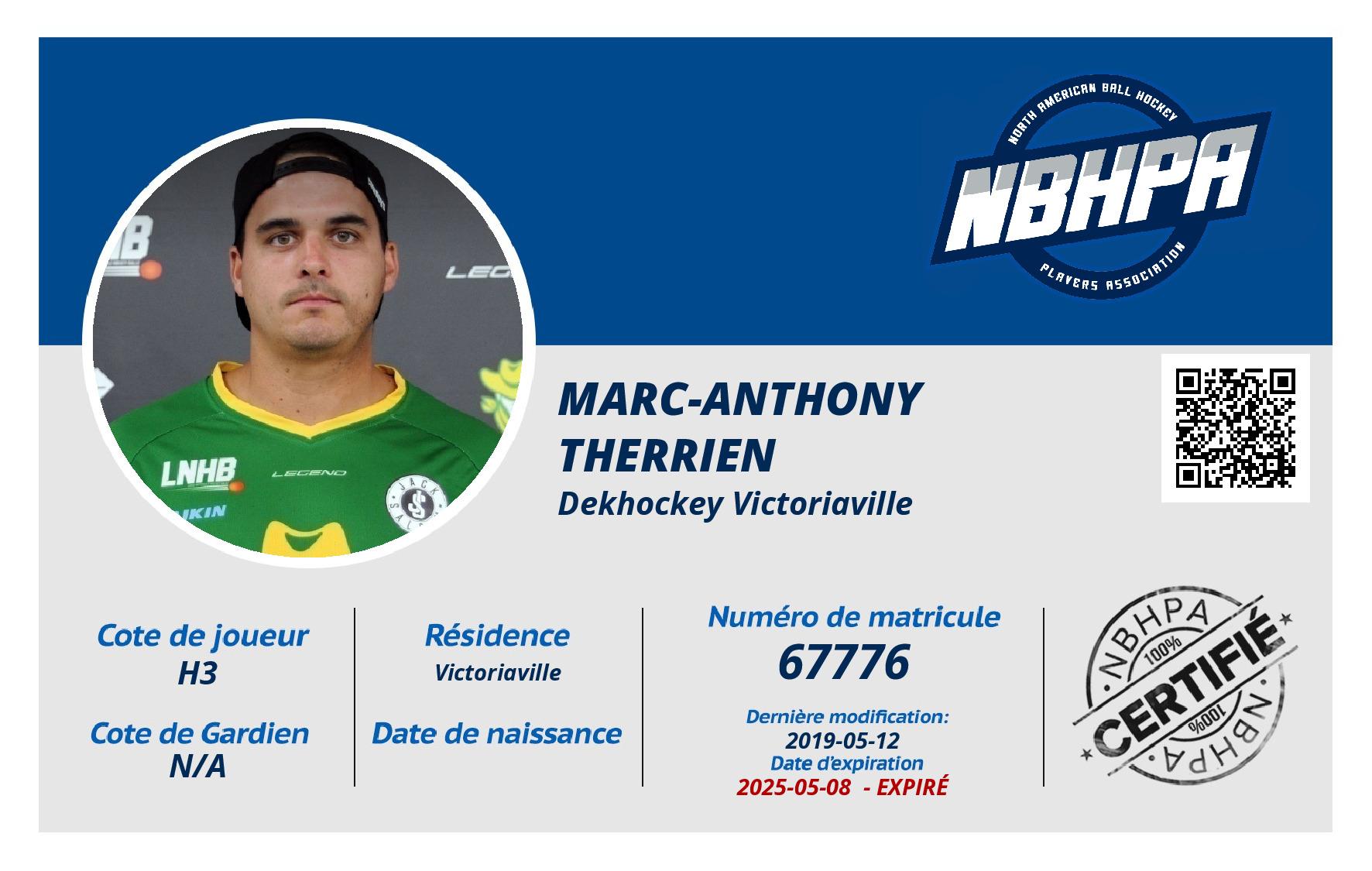 Marc-Anthony Therrien