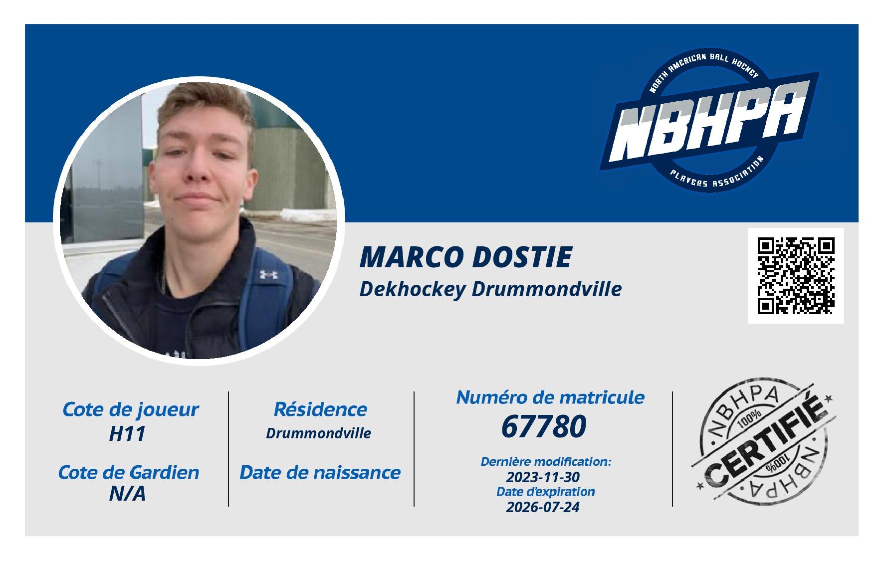 Marco Dostie