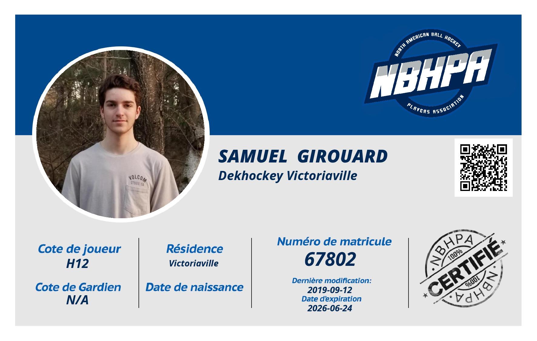 Samuel  Girouard