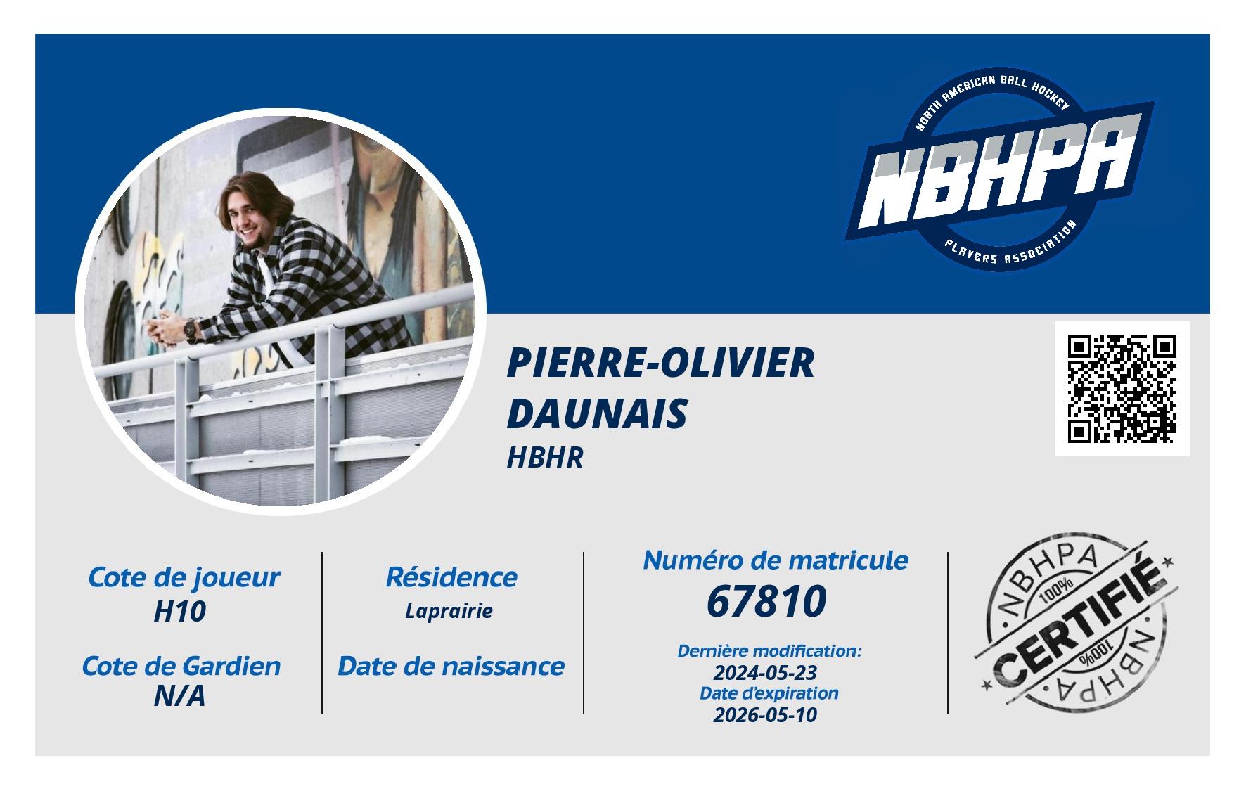 Pierre-Olivier Daunais 