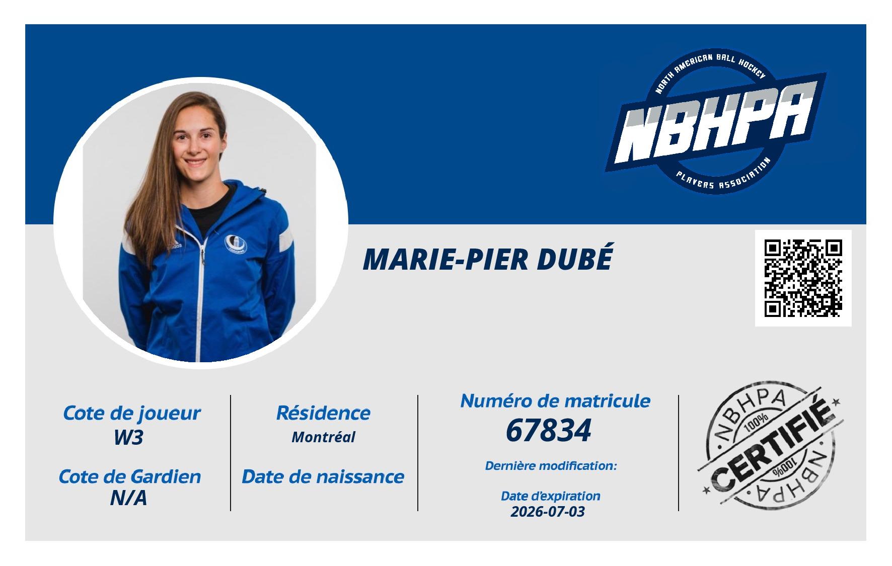 Marie-Pier Dubé
