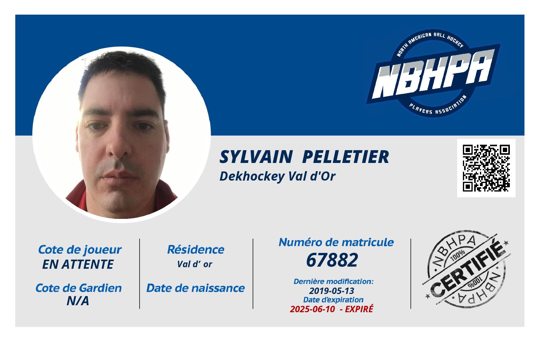 Sylvain  Pelletier 