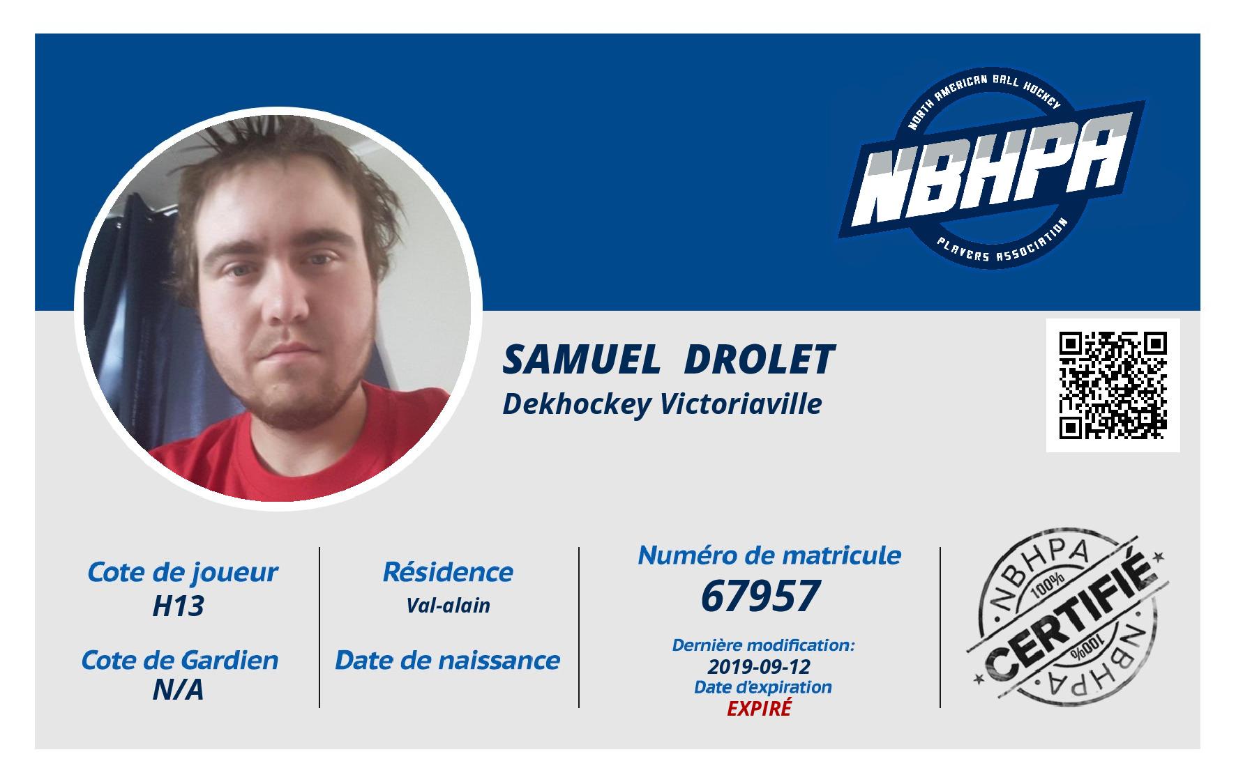 Samuel  Drolet