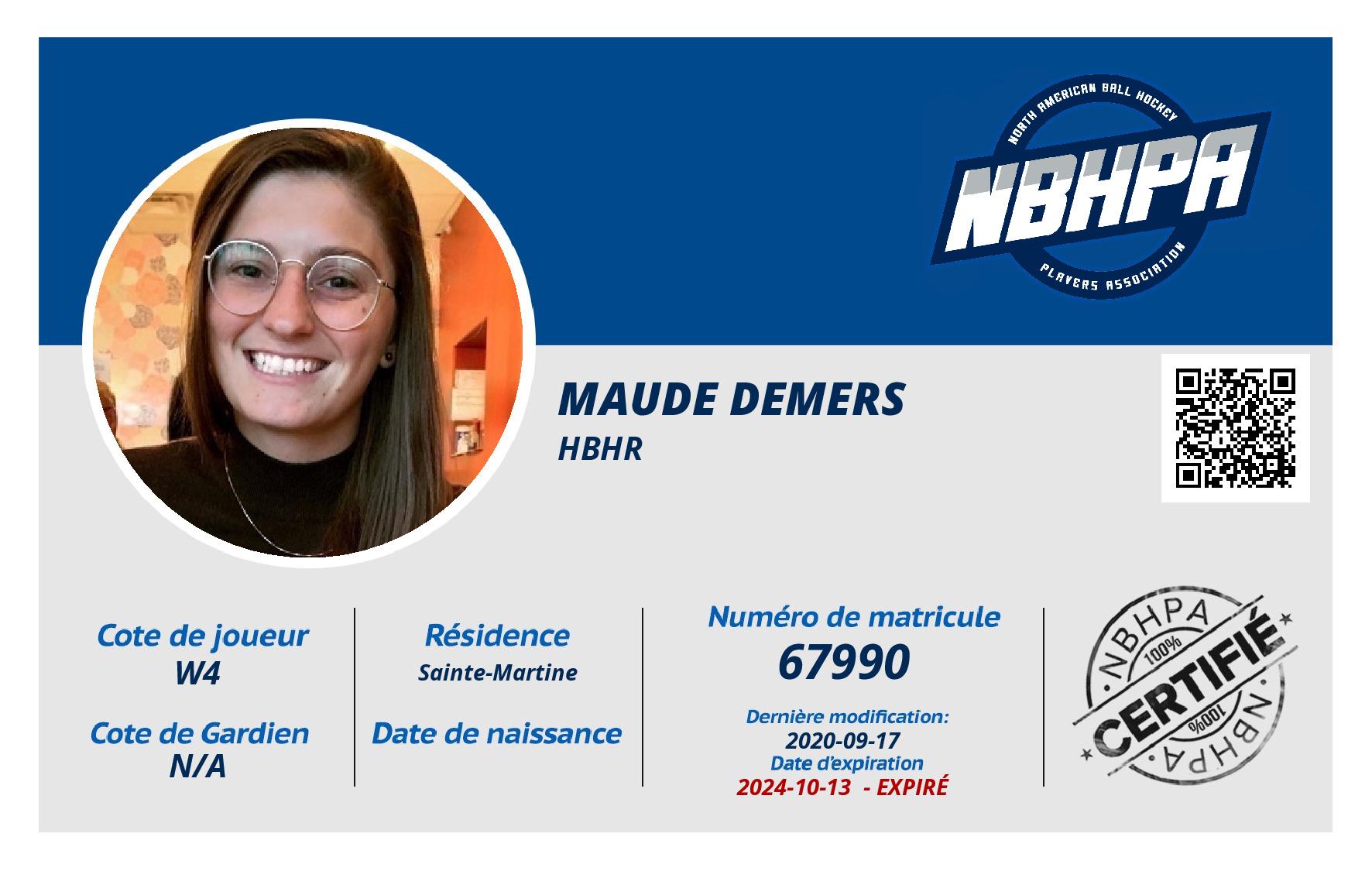 Maude Demers