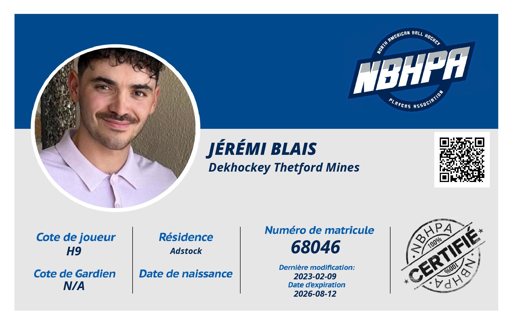 Jérémi Blais