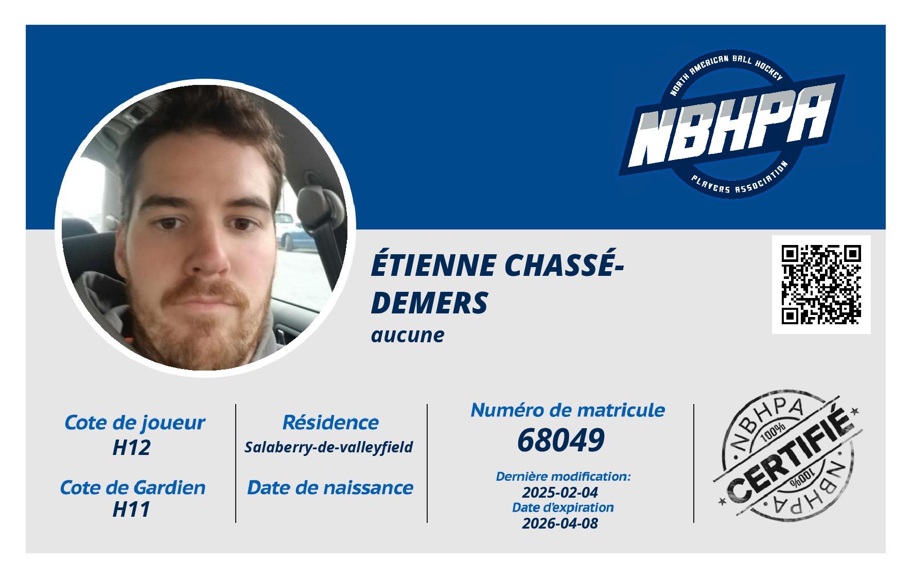 Étienne Chassé-Demers