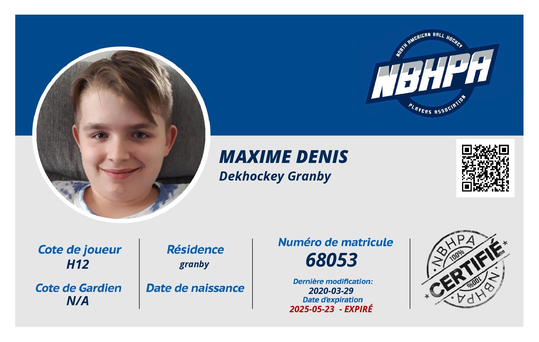 Maxime Denis 