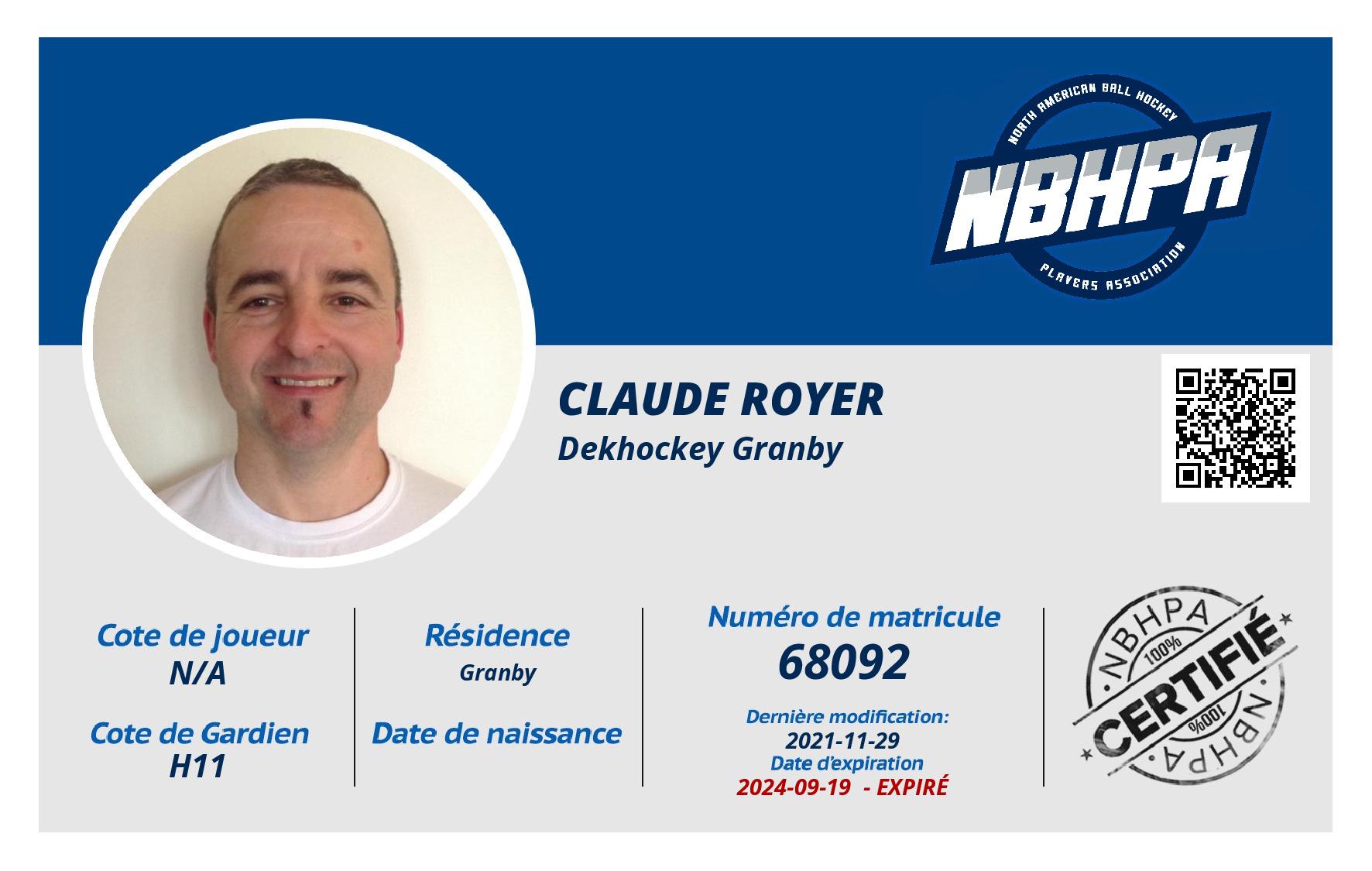 Claude Royer