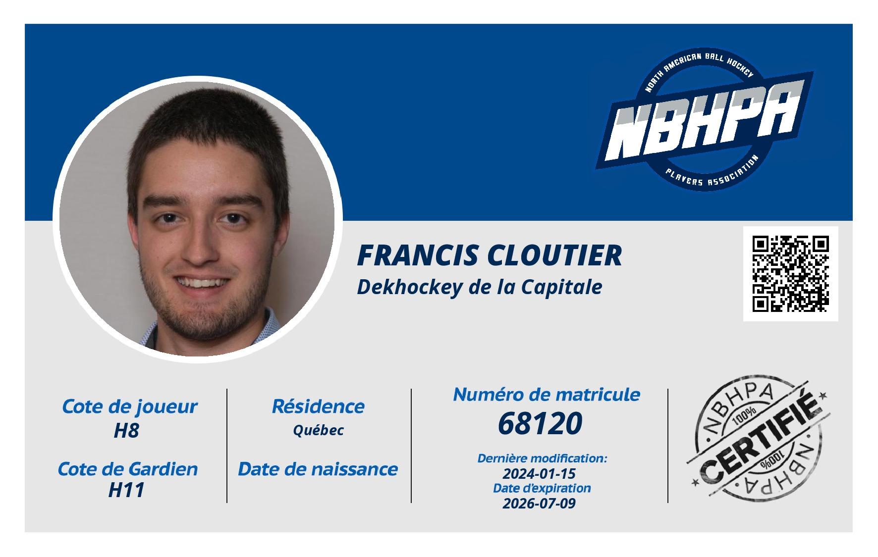 Francis Cloutier