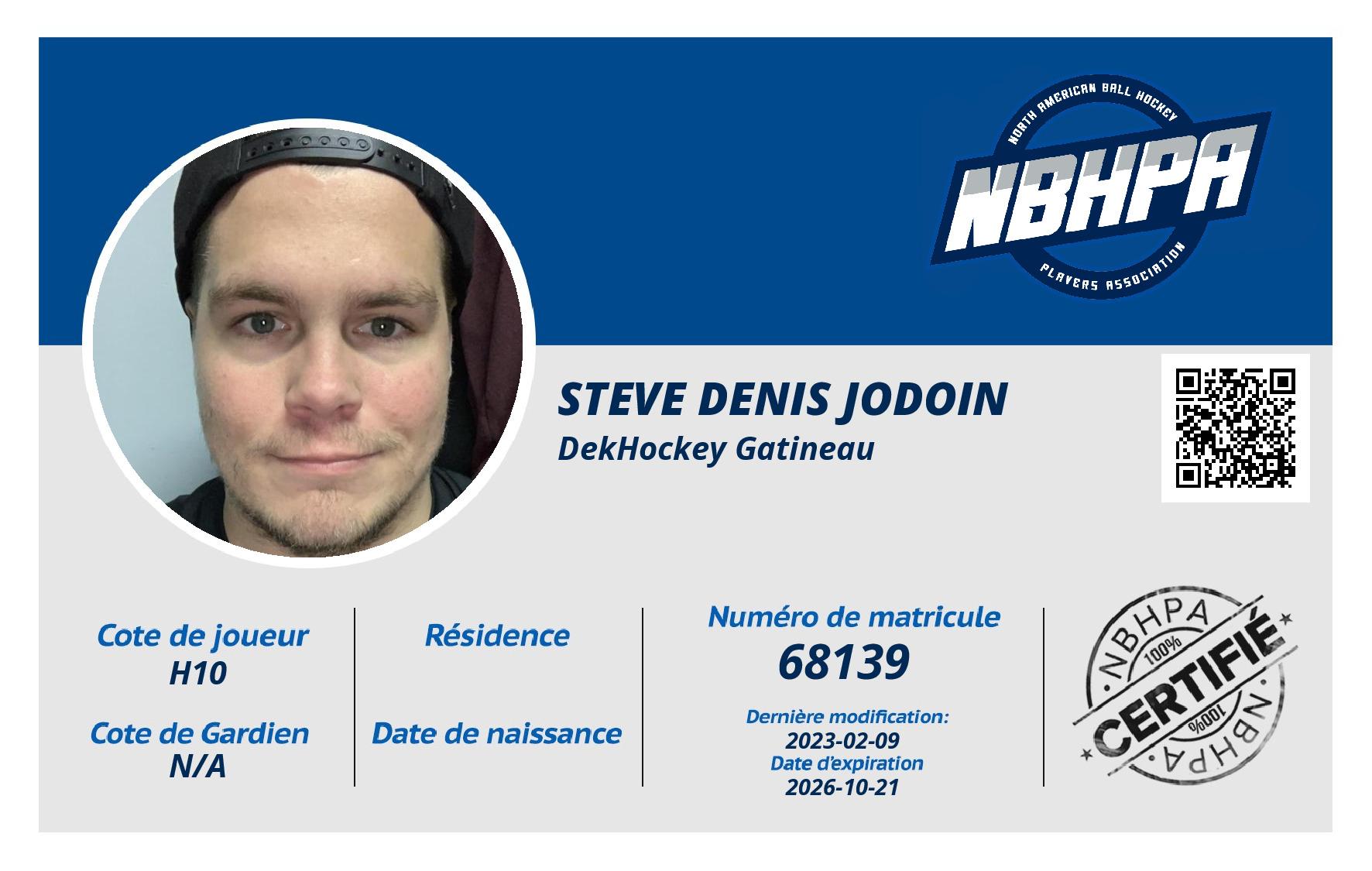 Steve Denis Jodoin