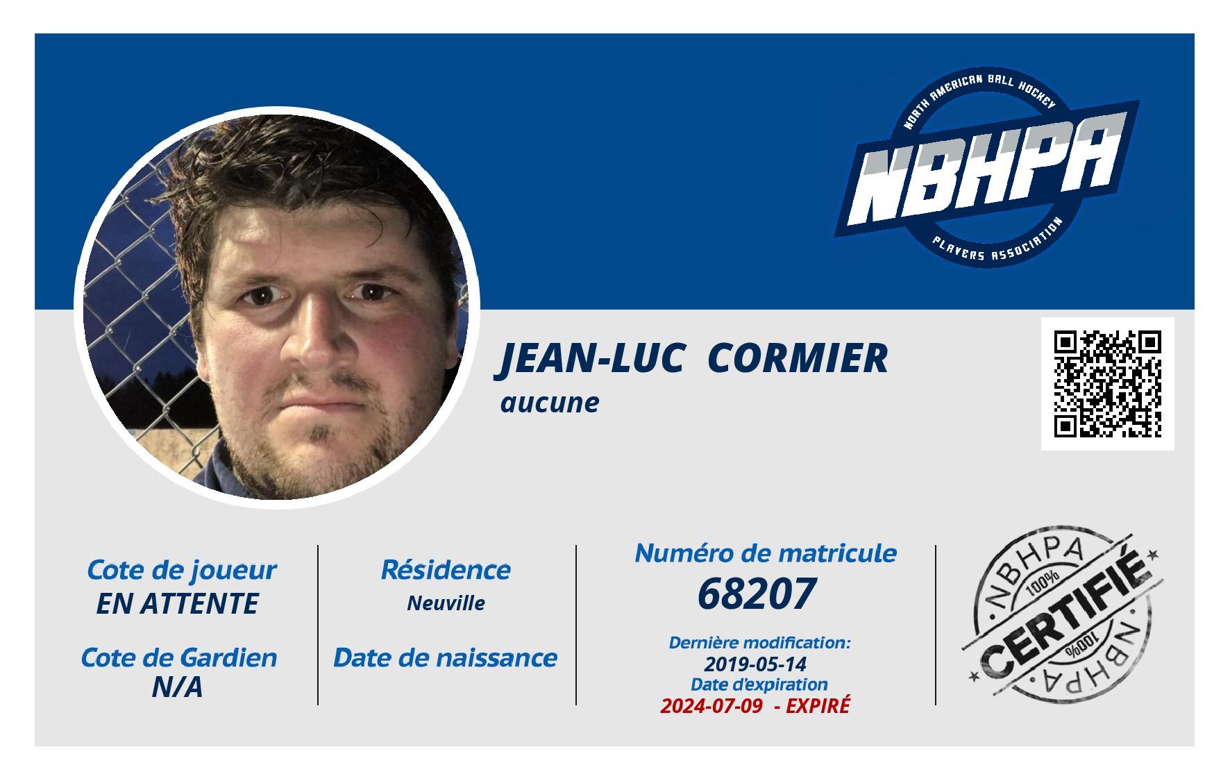 Jean-Luc  Cormier