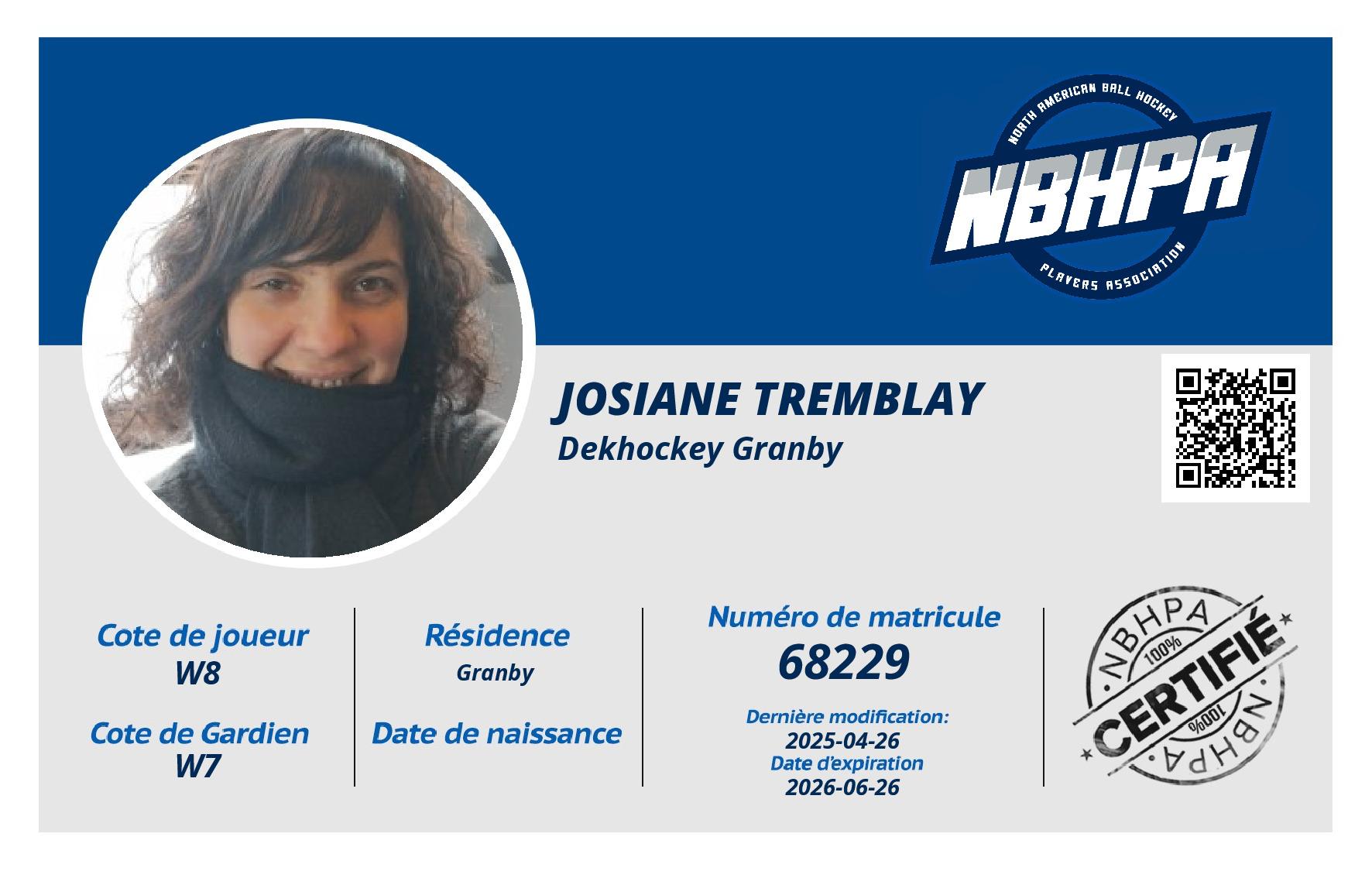 Josiane Tremblay