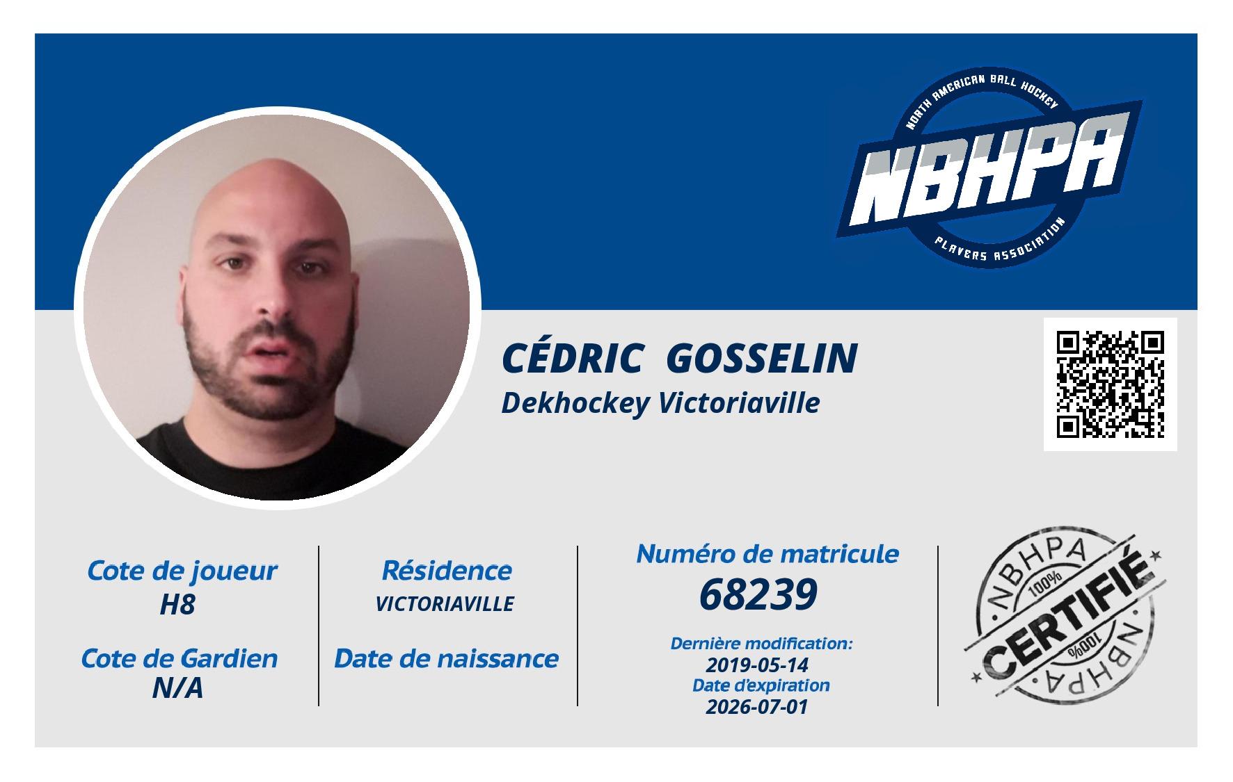 Cédric  Gosselin 