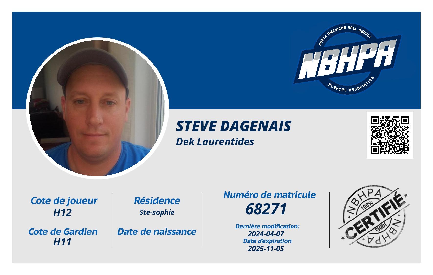 Steve Dagenais