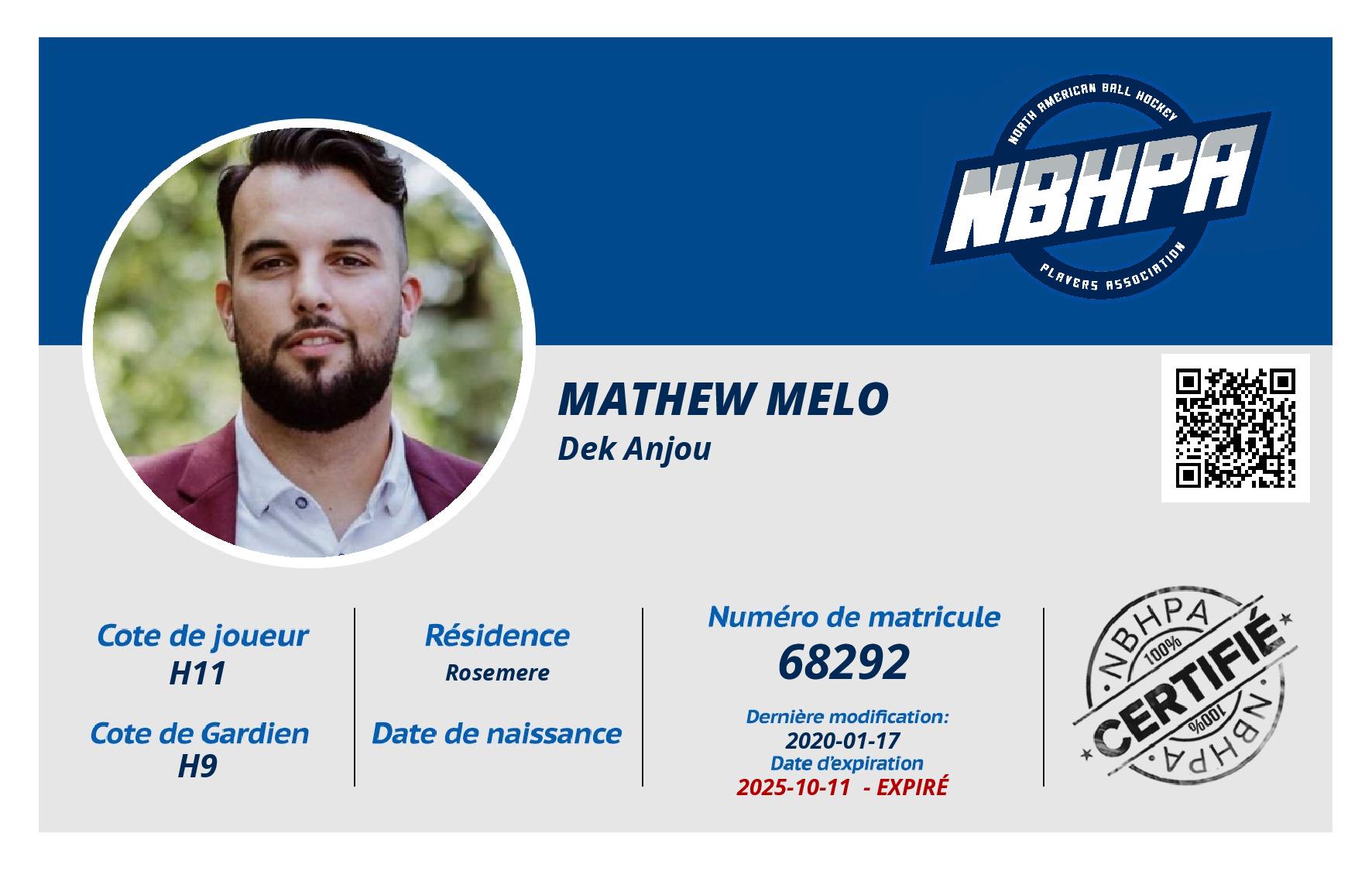 Mathew Melo