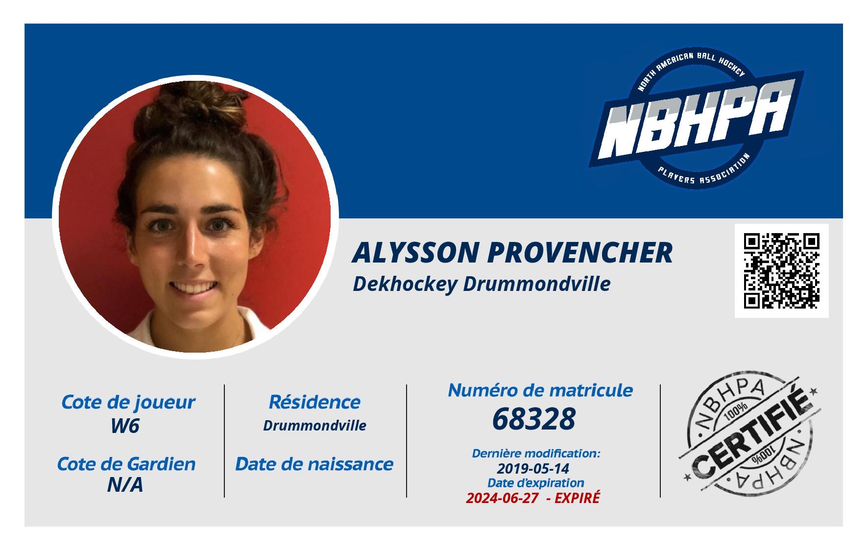 Alysson Provencher