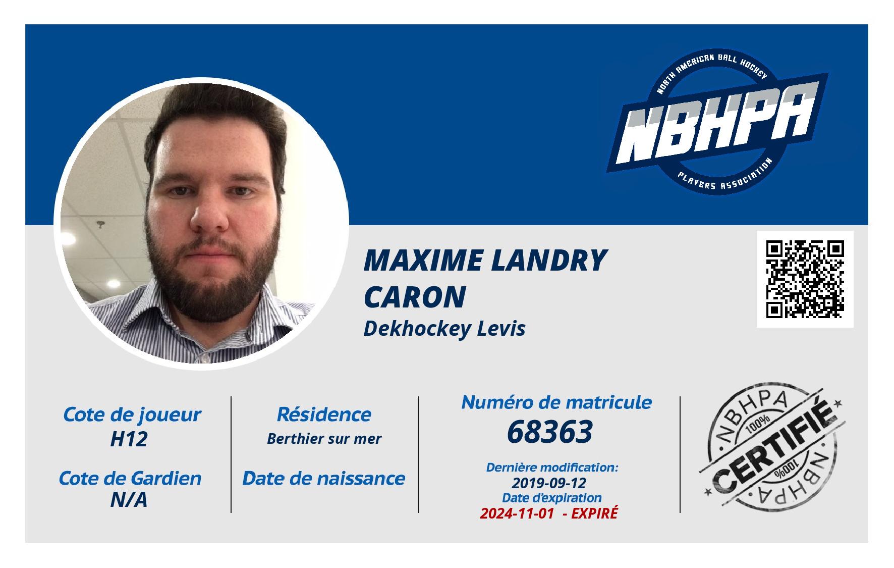 Maxime Landry Caron