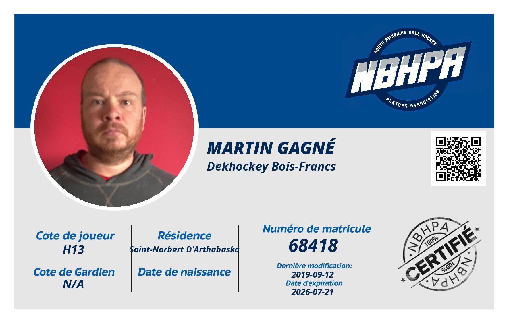 Martin Gagné