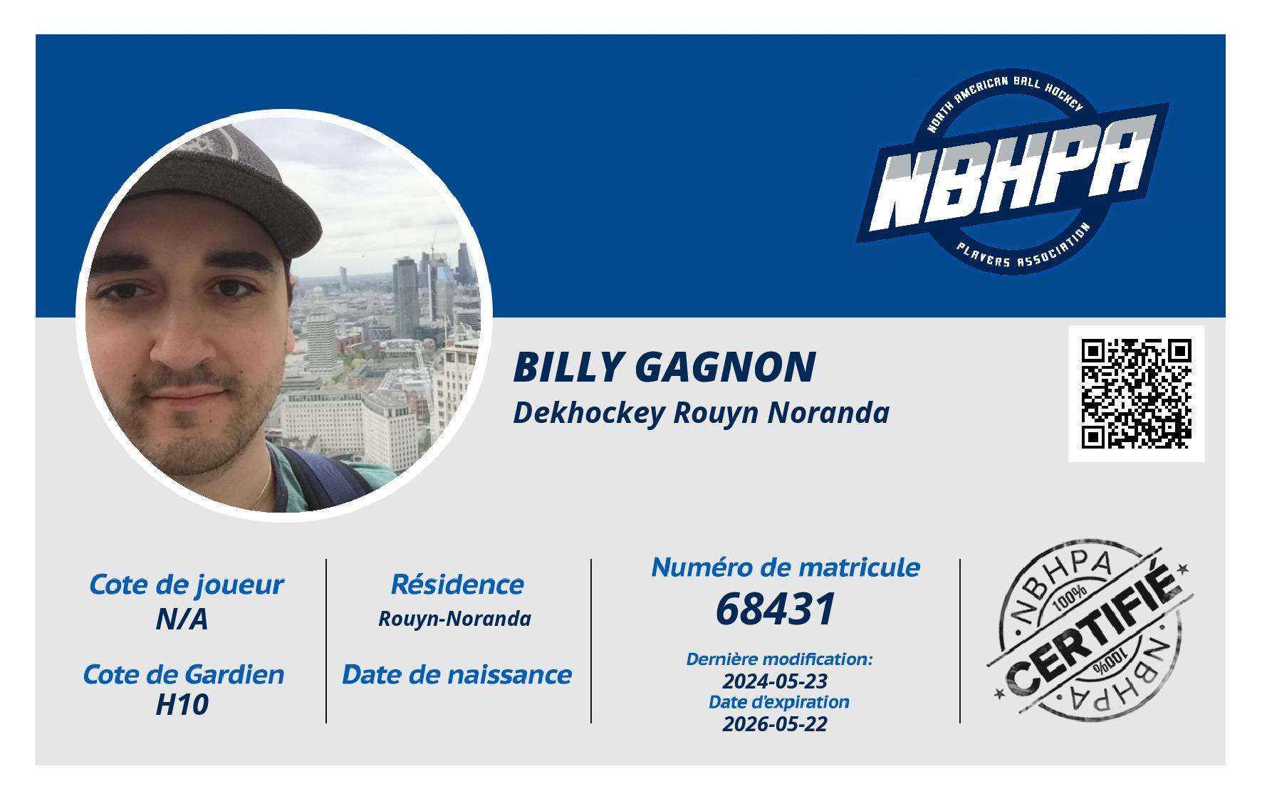 Billy Gagnon