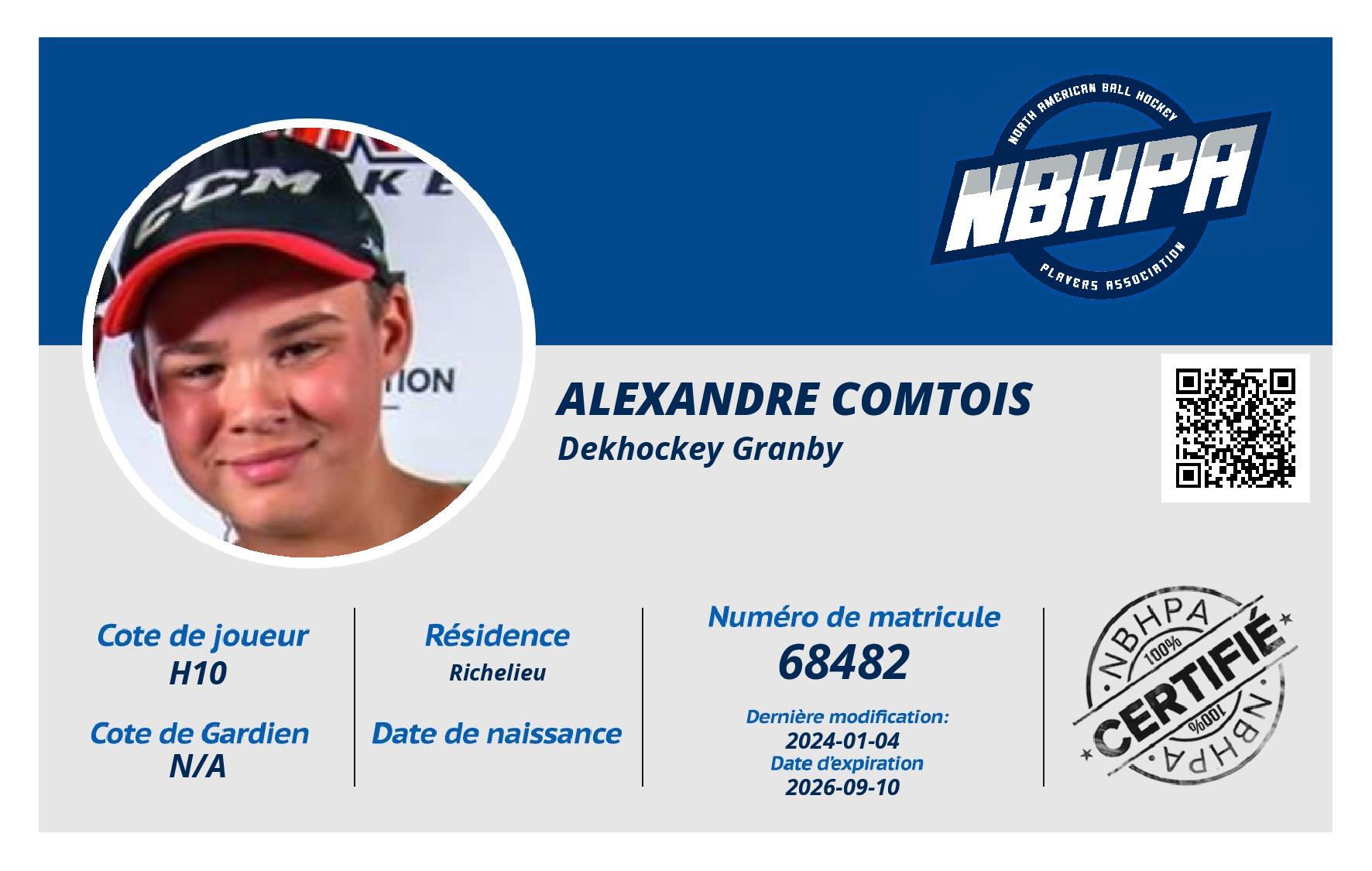 Alexandre Comtois