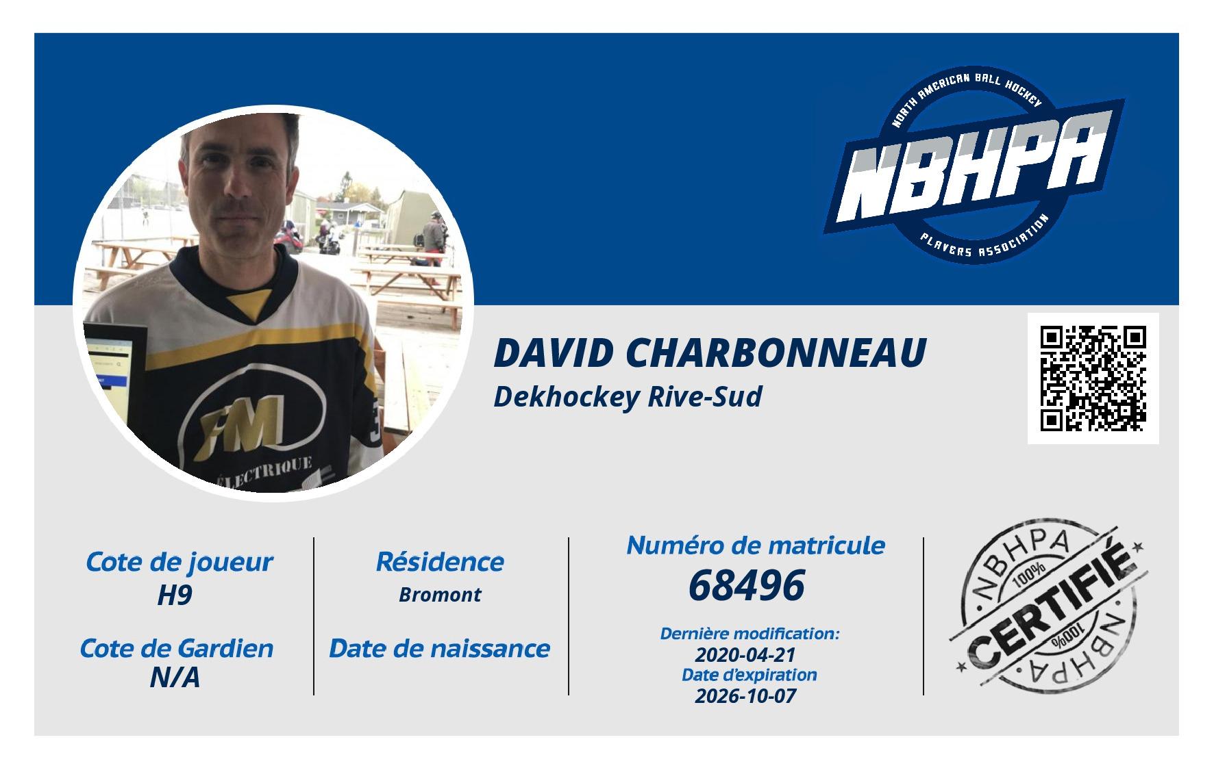 David Charbonneau