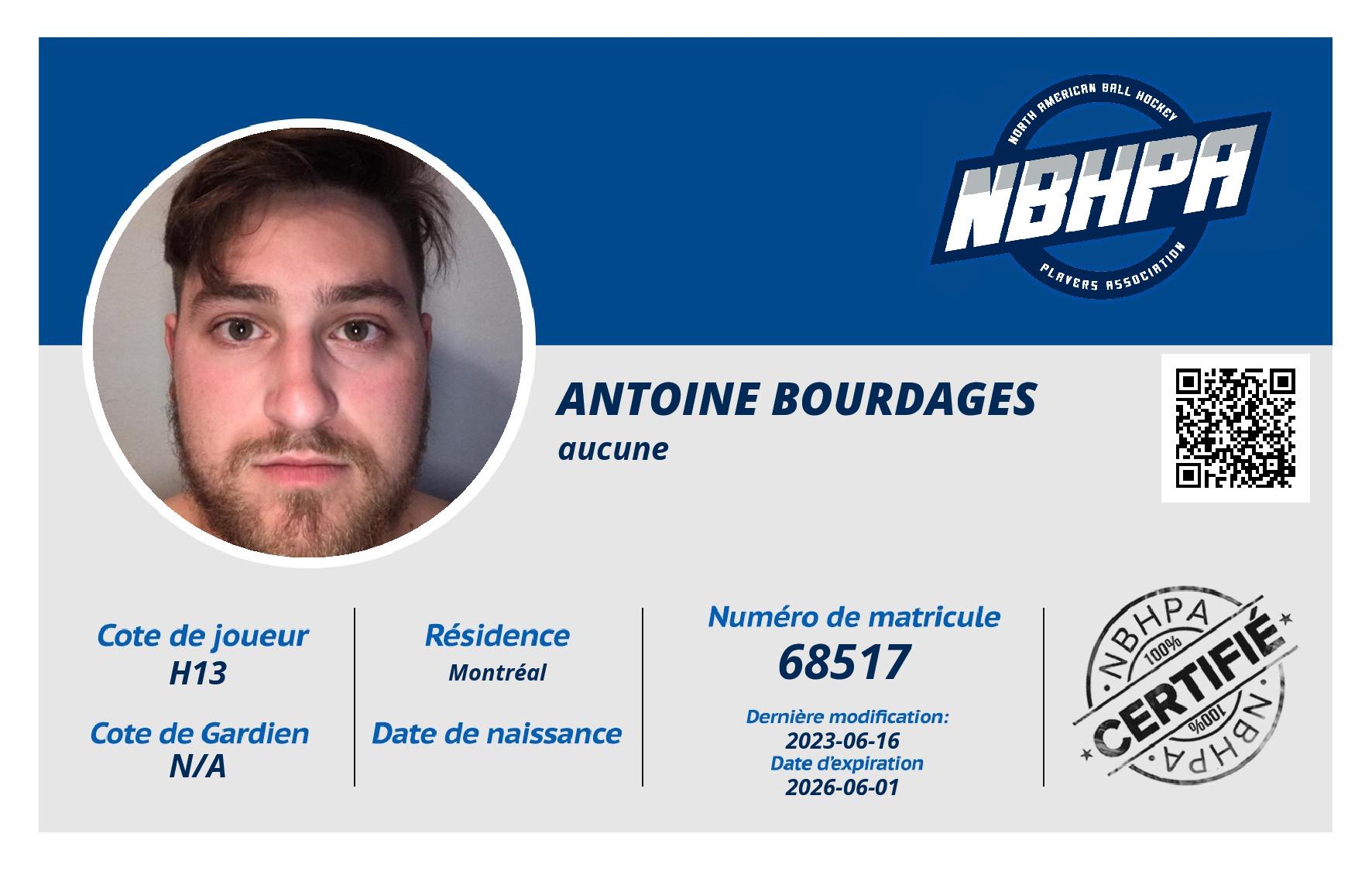 Antoine Bourdages