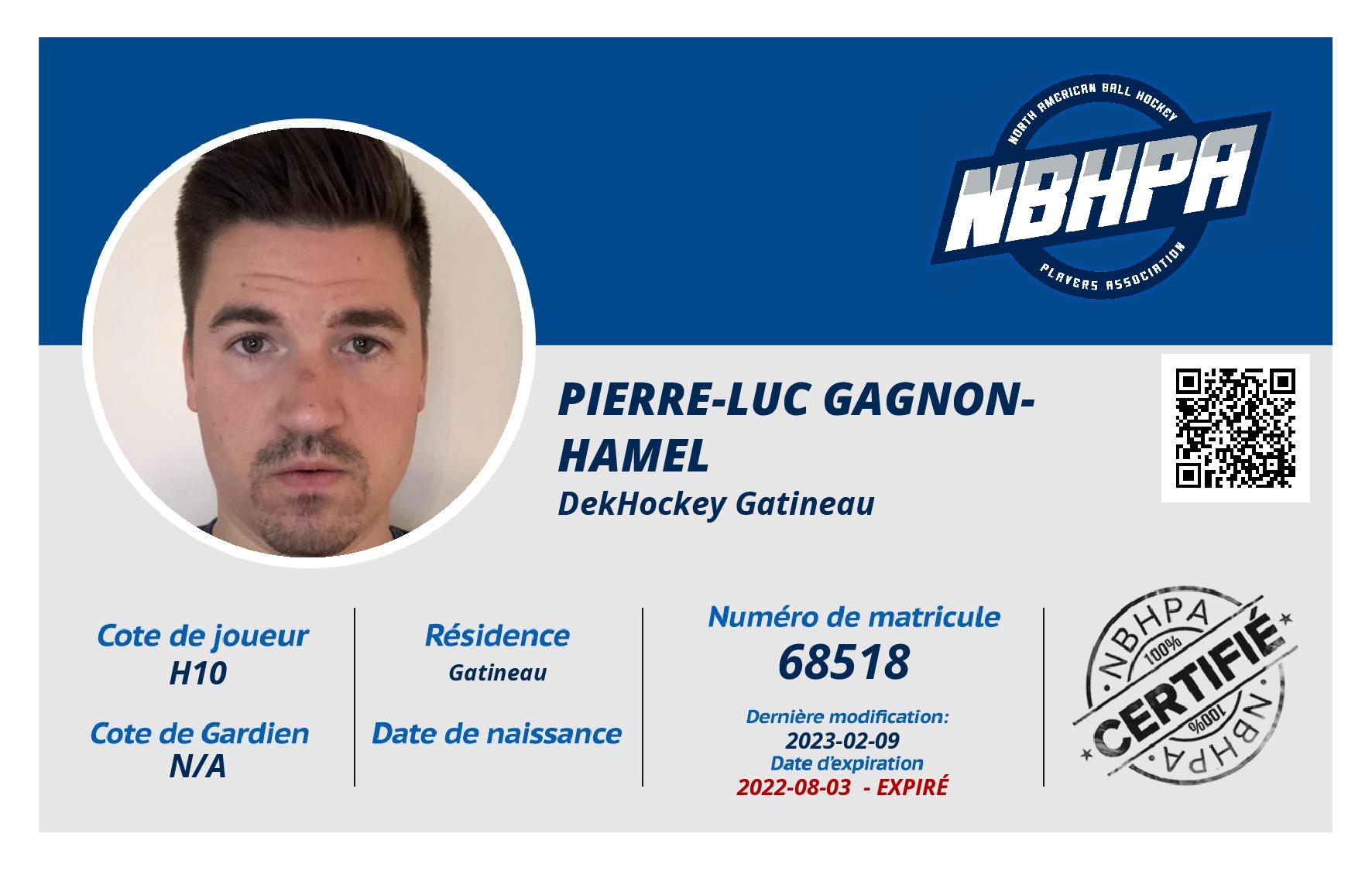Pierre-Luc Gagnon-Hamel