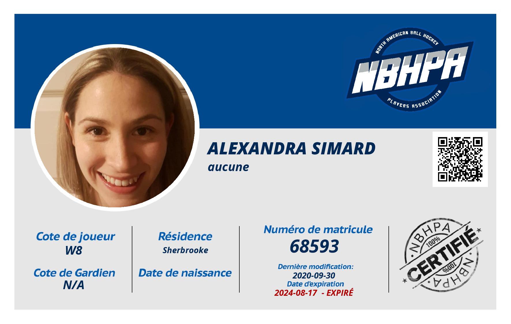 Alexandra Simard