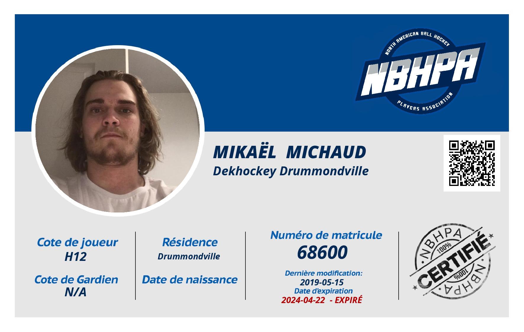 Mikaël  Michaud 