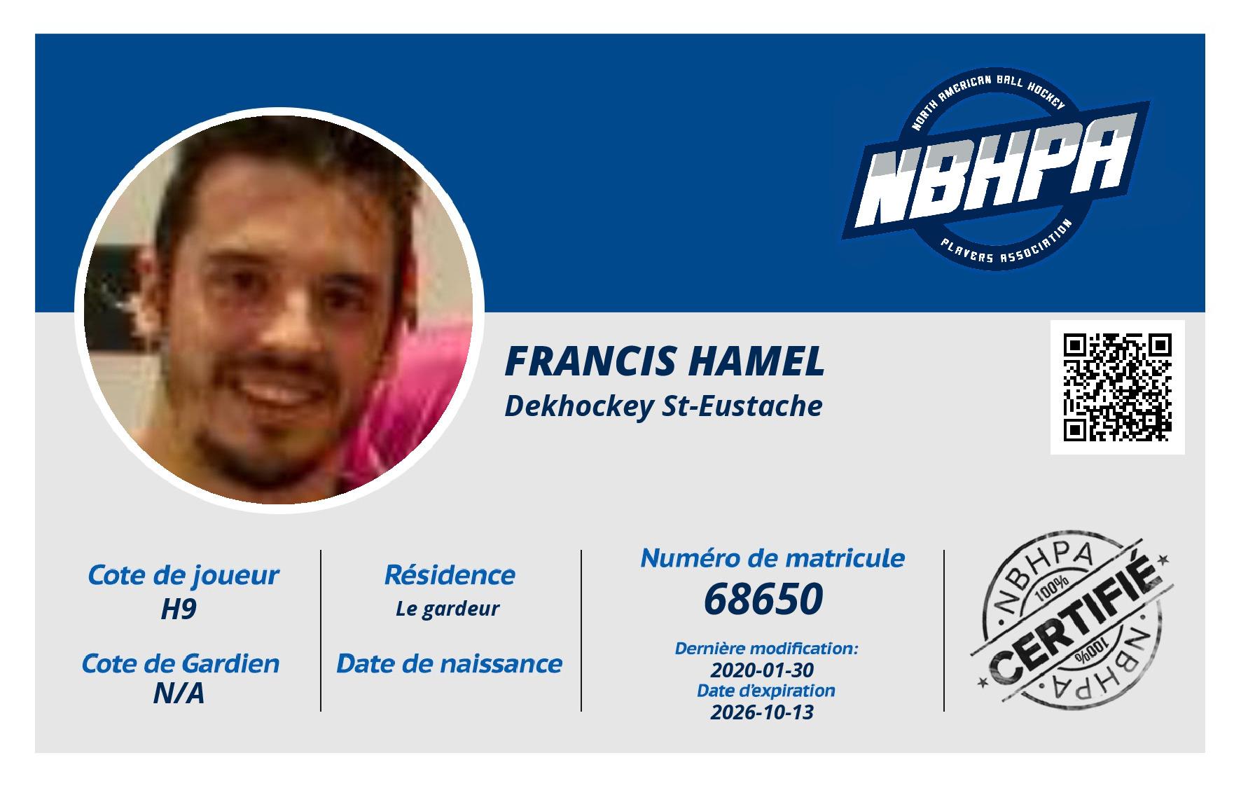 Francis Hamel