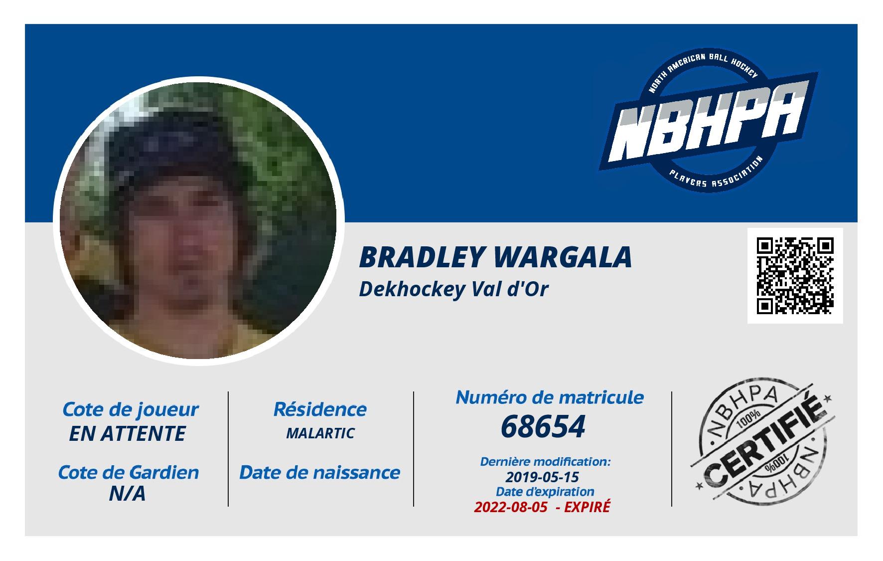 Bradley Wargala
