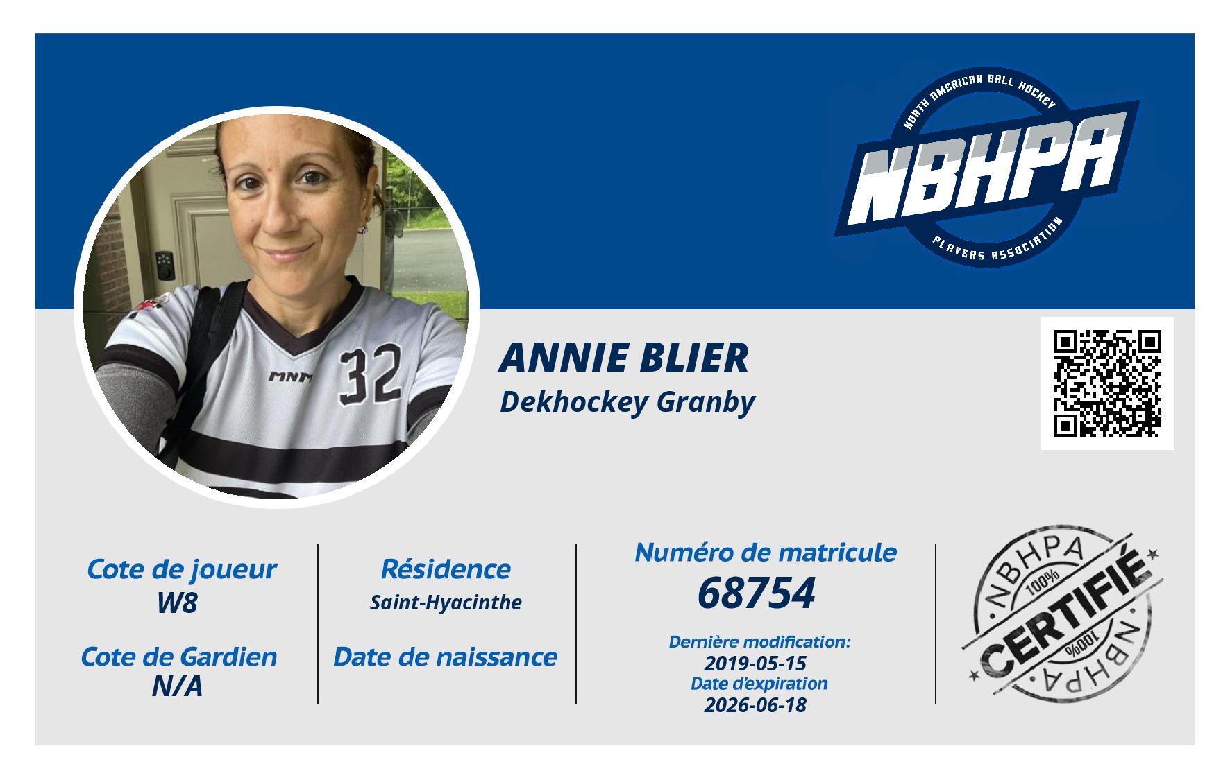 Annie Blier