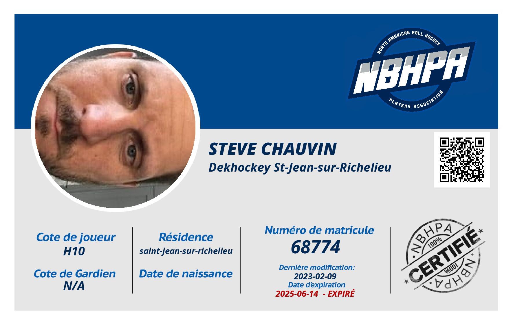 Steve Chauvin